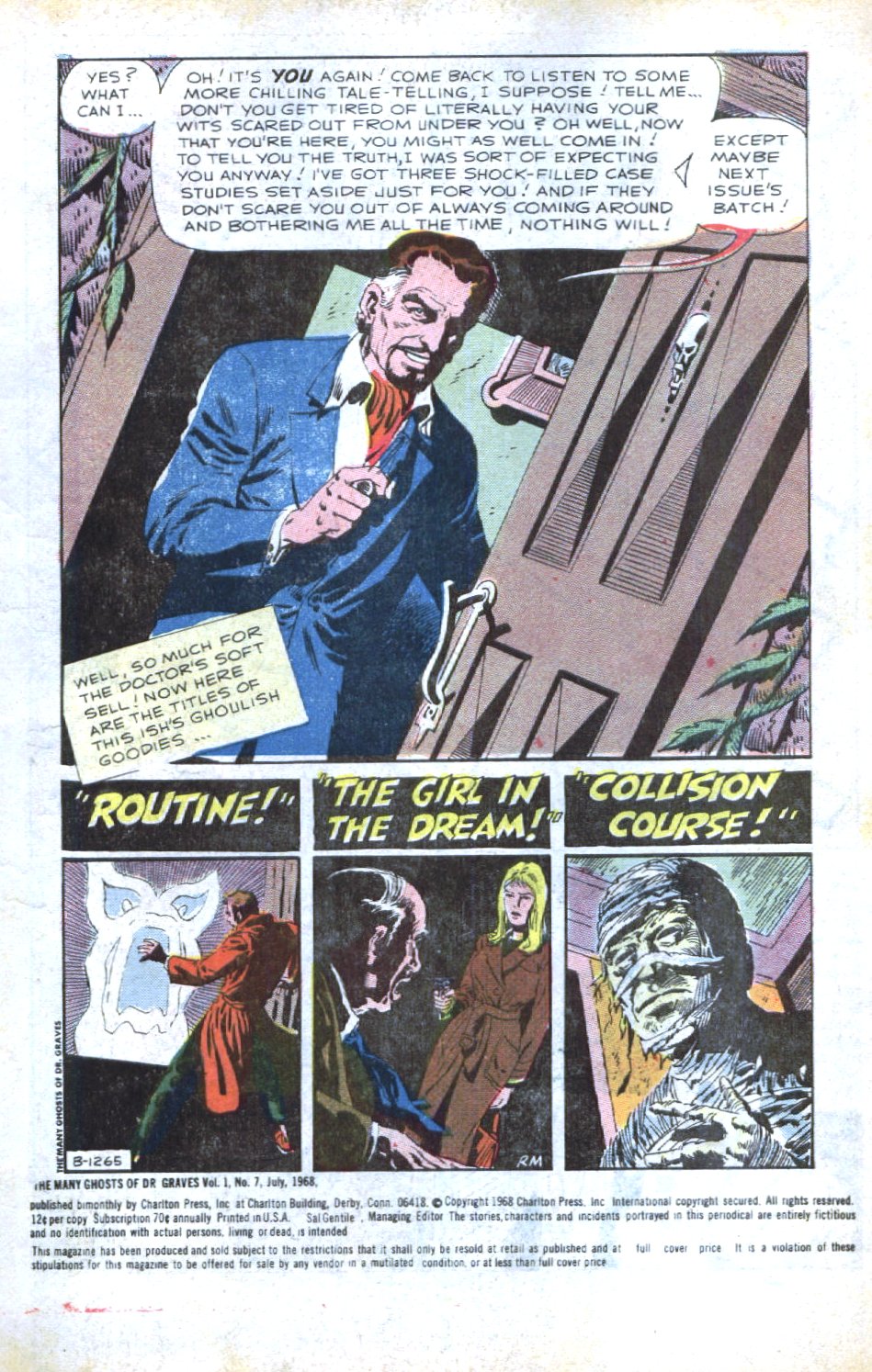 Read online The Many Ghosts of Dr. Graves comic -  Issue #7 - 3