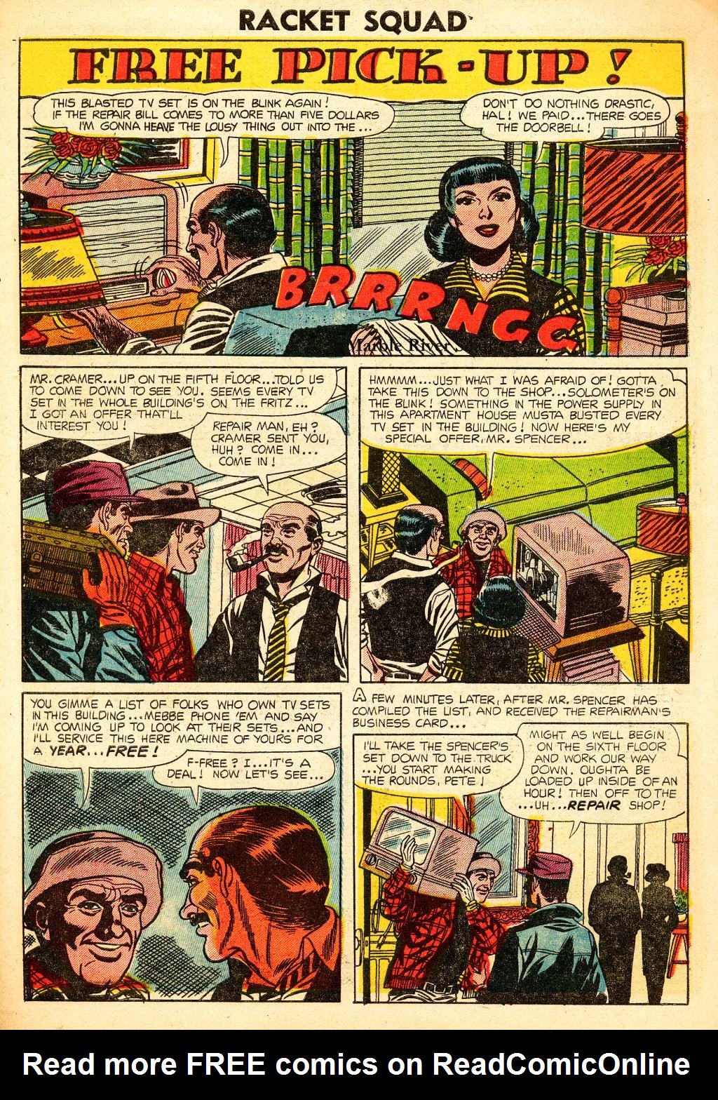 Read online Racket Squad in Action comic -  Issue #13 - 31