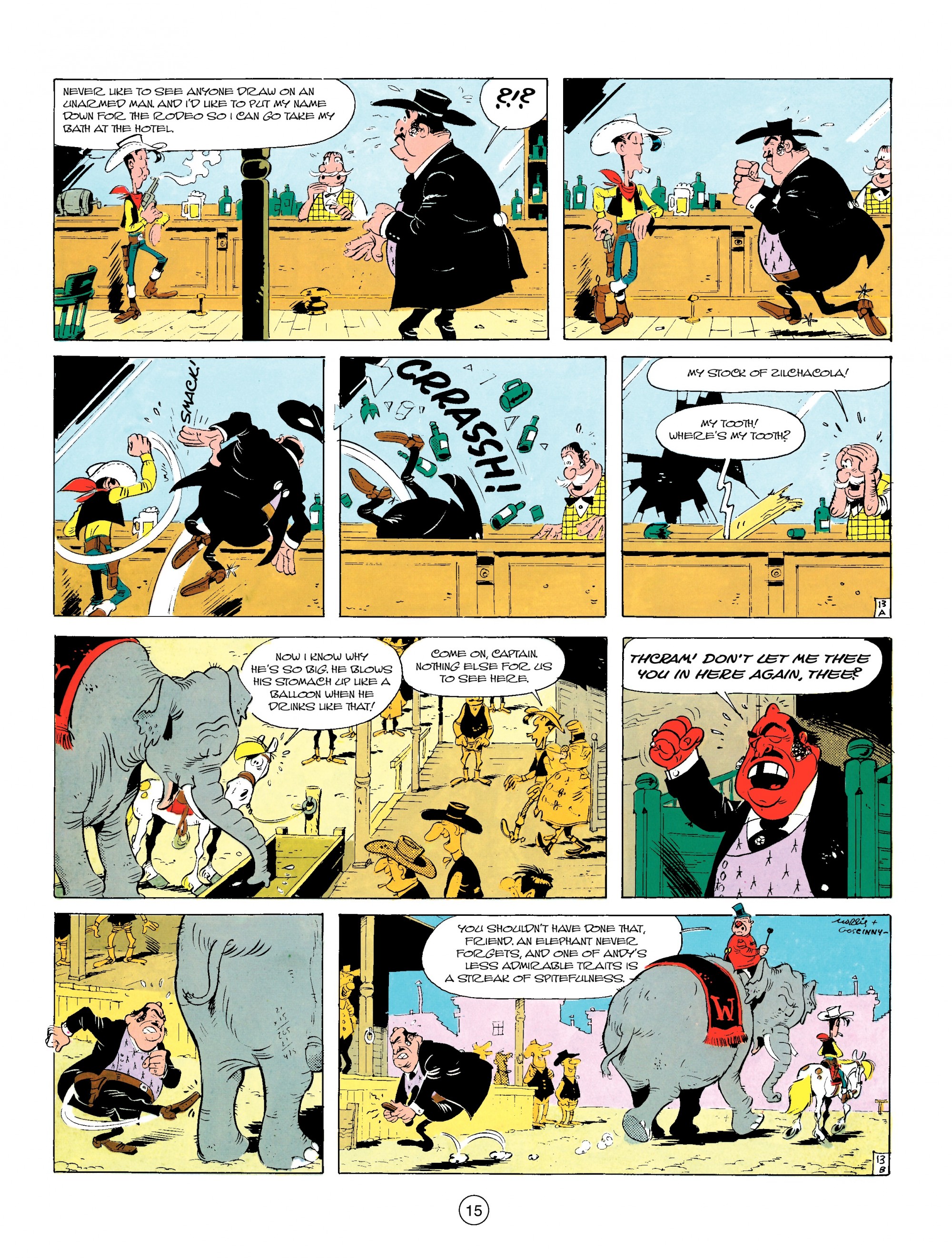 Read online A Lucky Luke Adventure comic -  Issue #11 - 15