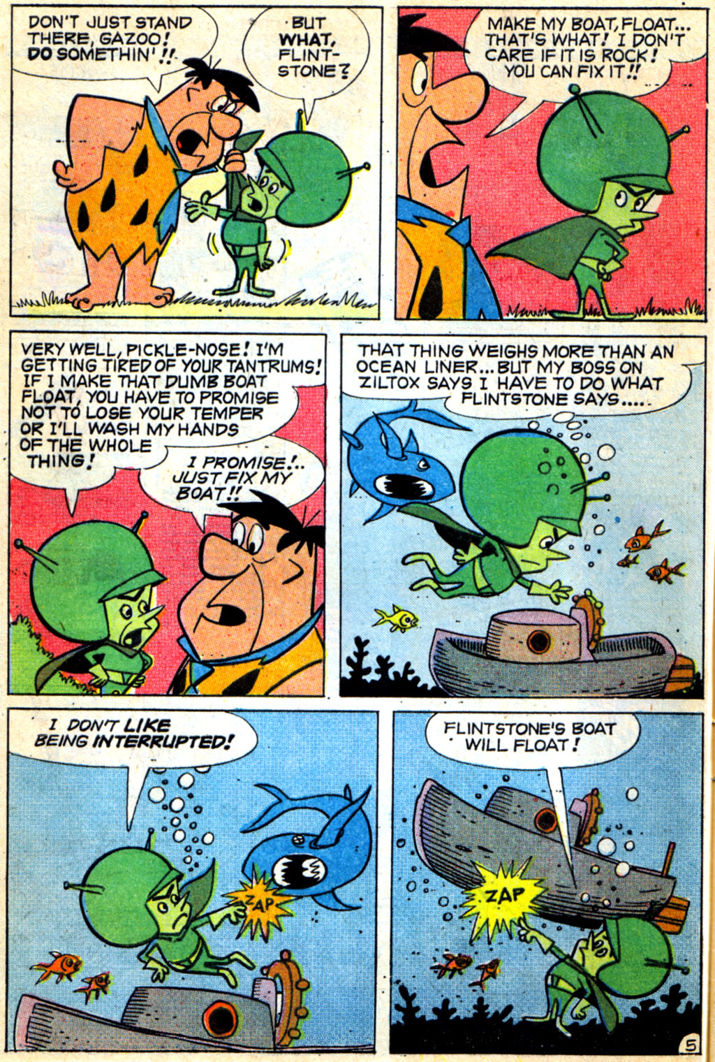 Read online Great Gazoo comic -  Issue #4 - 6