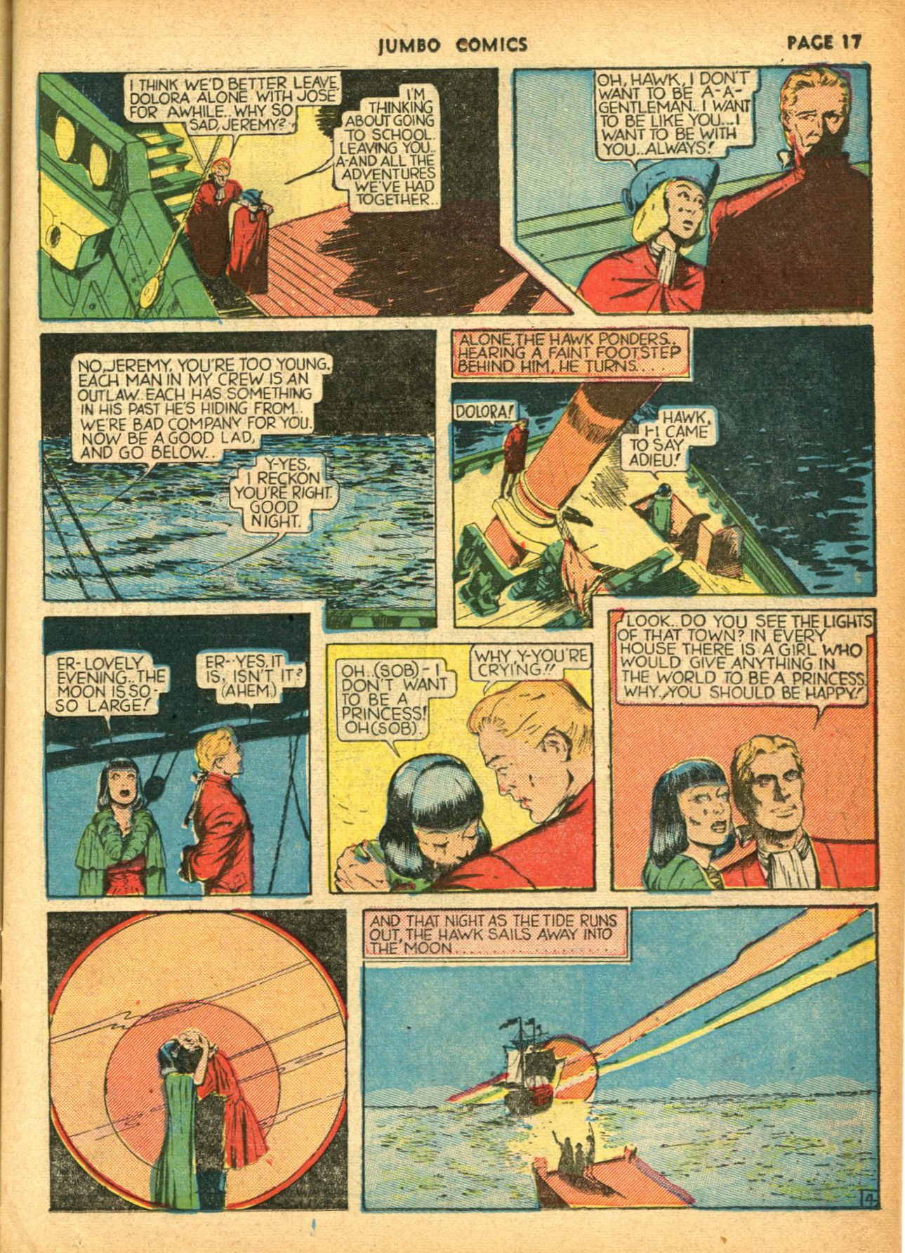 Read online Jumbo Comics comic -  Issue #15y - 19