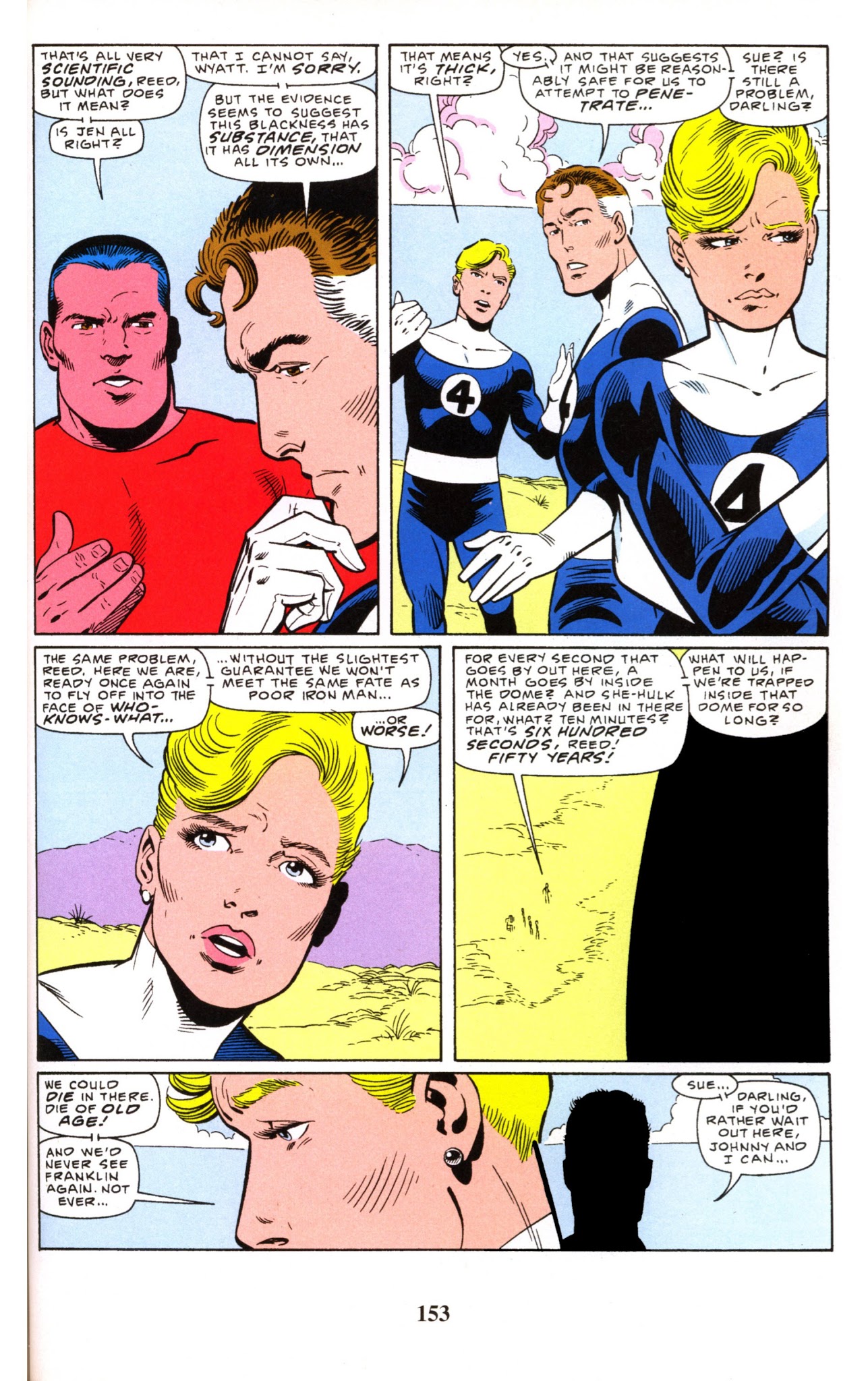 Read online Fantastic Four Visionaries: John Byrne comic -  Issue # TPB 8 - 154
