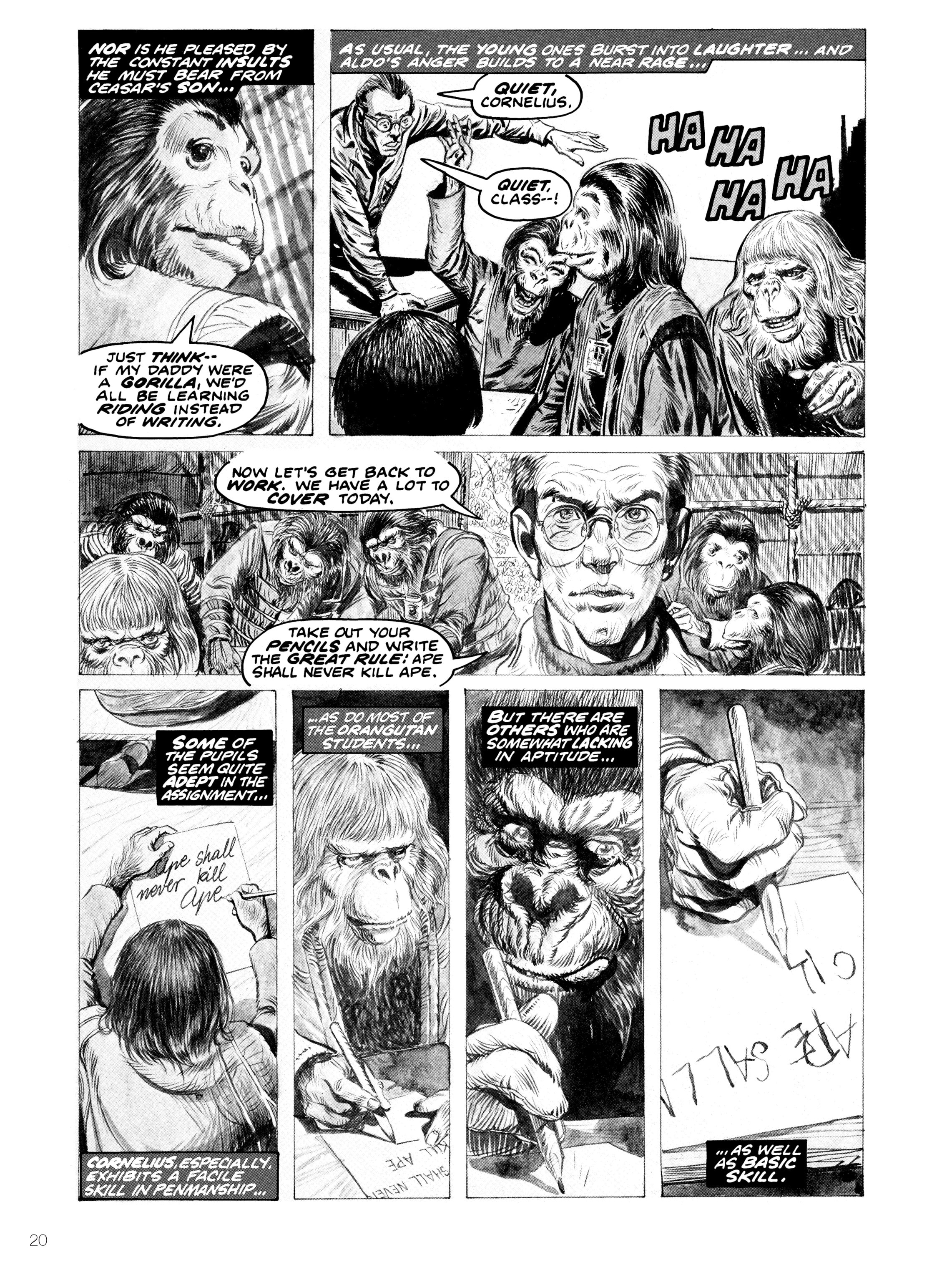 Read online Planet of the Apes: Archive comic -  Issue # TPB 4 (Part 1) - 17