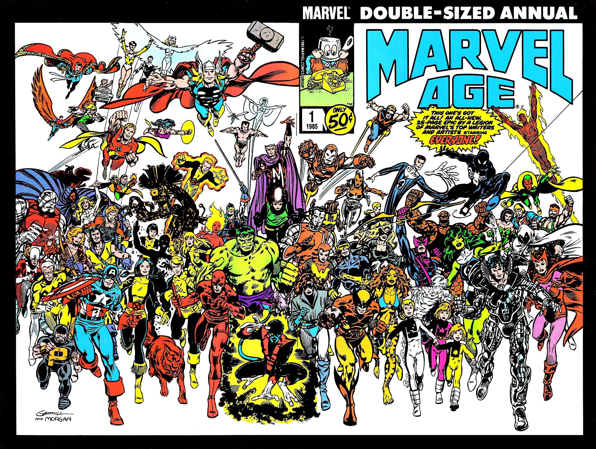Read online Marvel Age Annual comic -  Issue #1 - 2