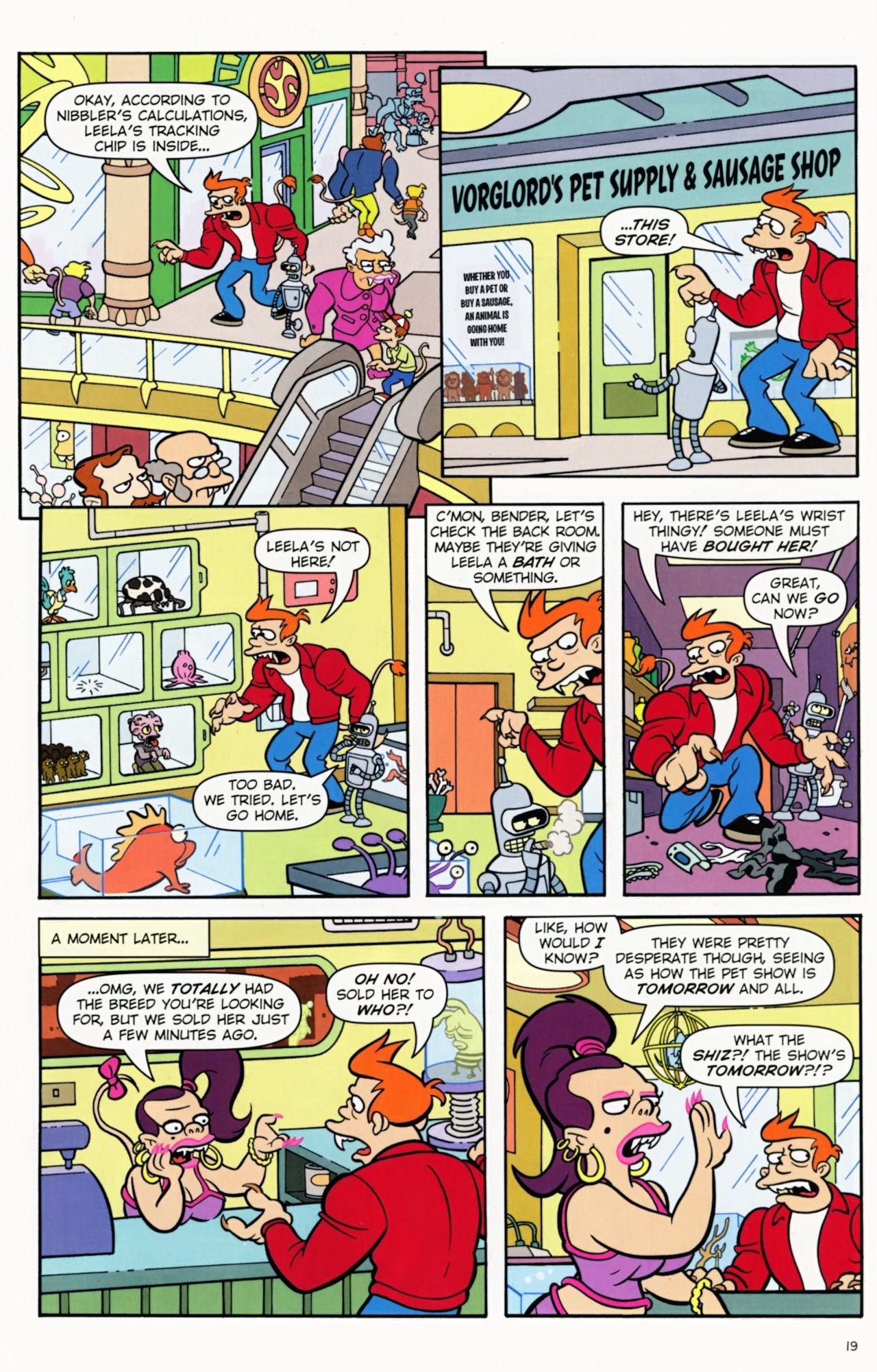 Read online Futurama Comics comic -  Issue #54 - 16