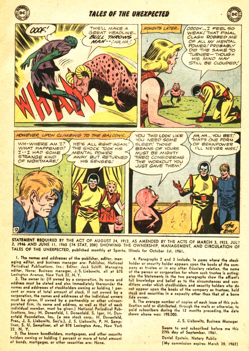 Read online Tales of the Unexpected comic -  Issue #69 - 31