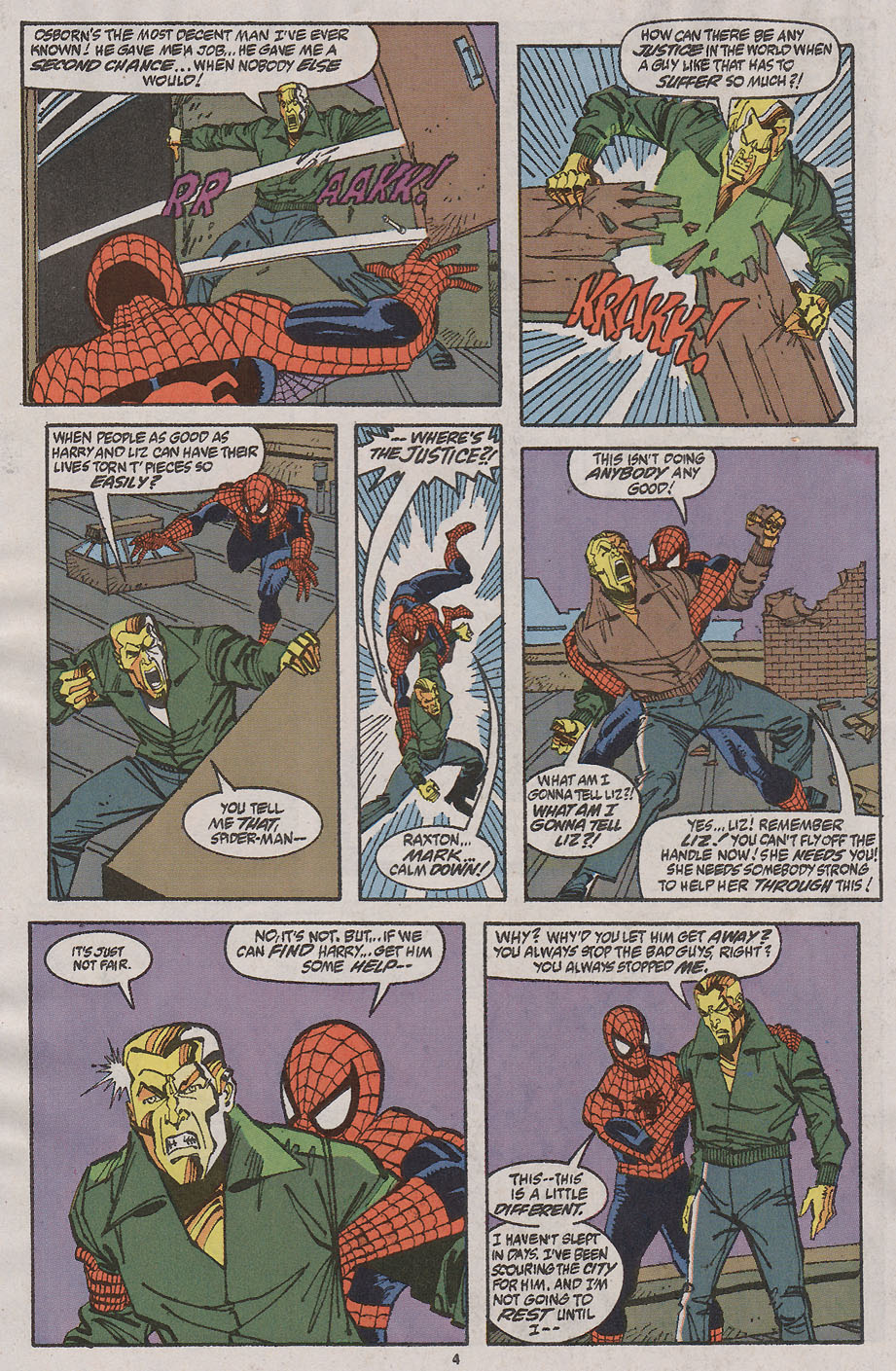 Read online The Spectacular Spider-Man (1976) comic -  Issue #184 - 5
