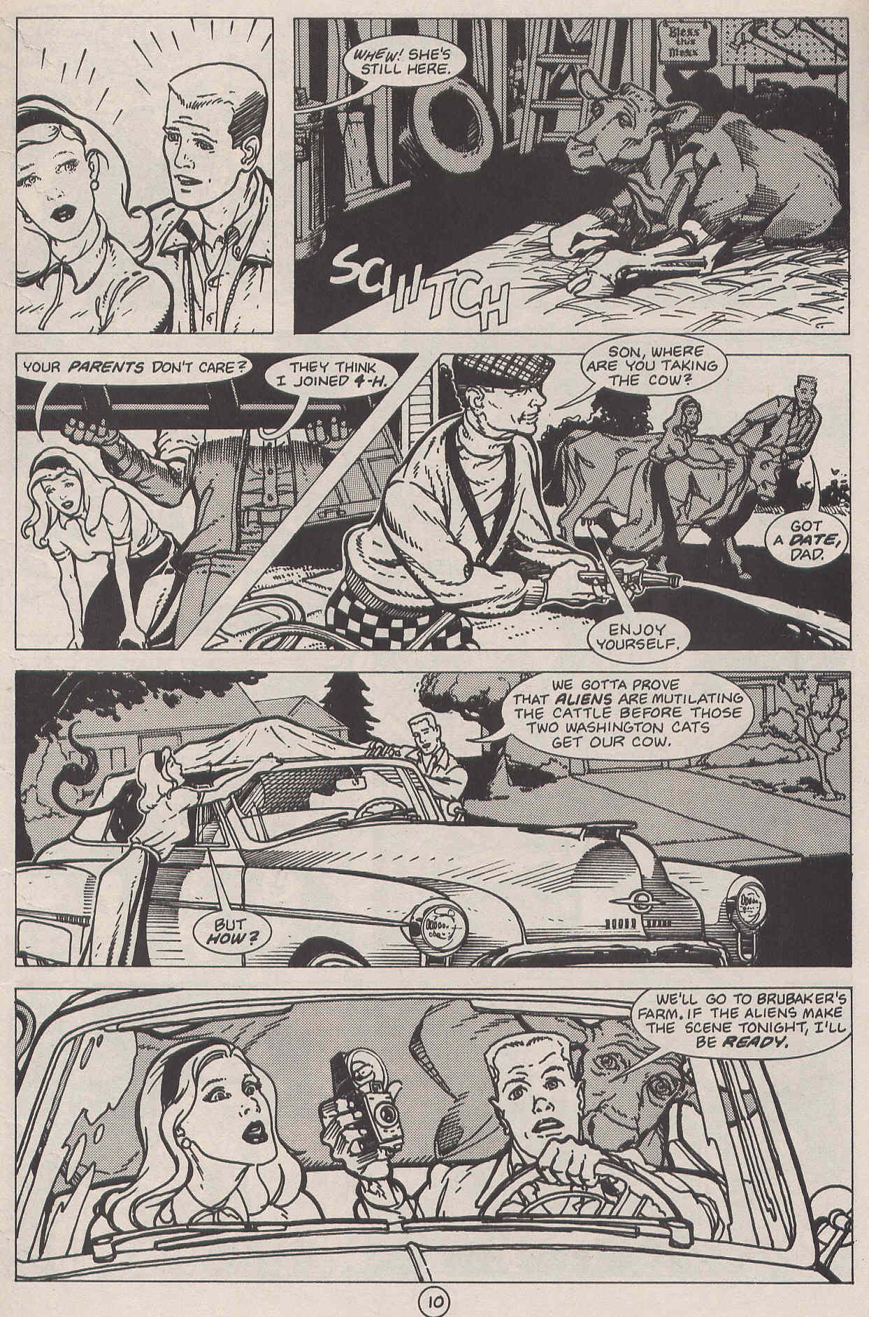 Read online Man-Eating Cow comic -  Issue #6 - 11