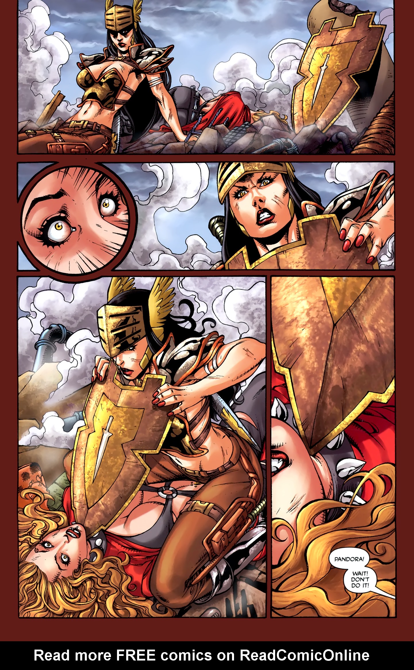 Read online War Goddess comic -  Issue #4 - 17