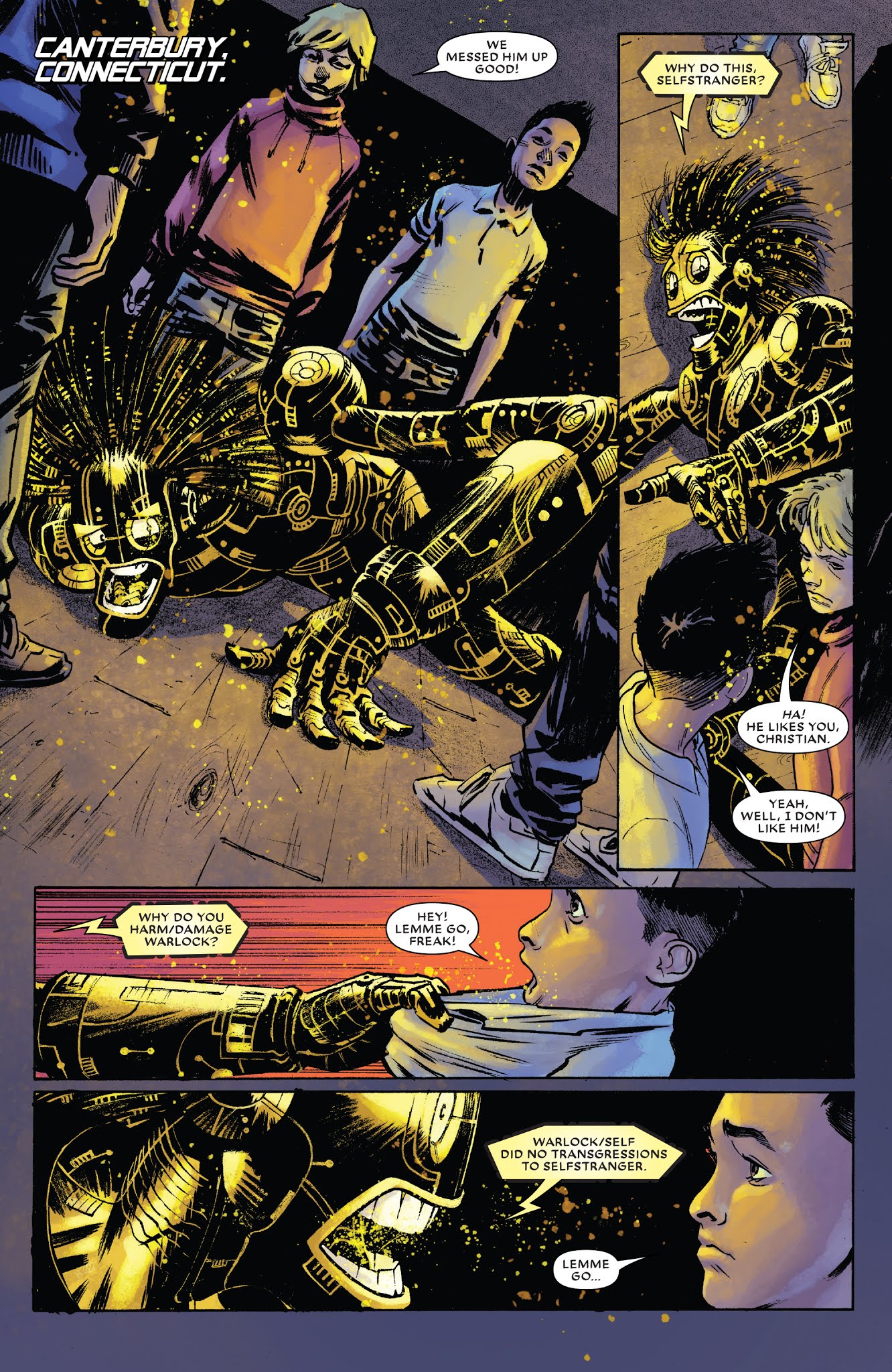 Read online New Mutants: Dead Souls comic -  Issue #4 - 21