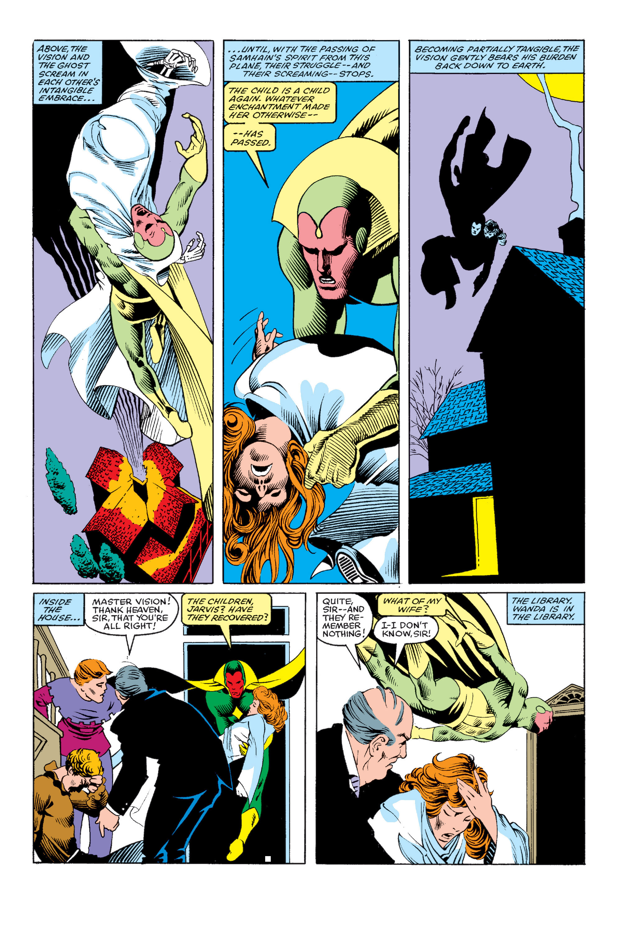 Read online The Vision and the Scarlet Witch (1982) comic -  Issue #1 - 21