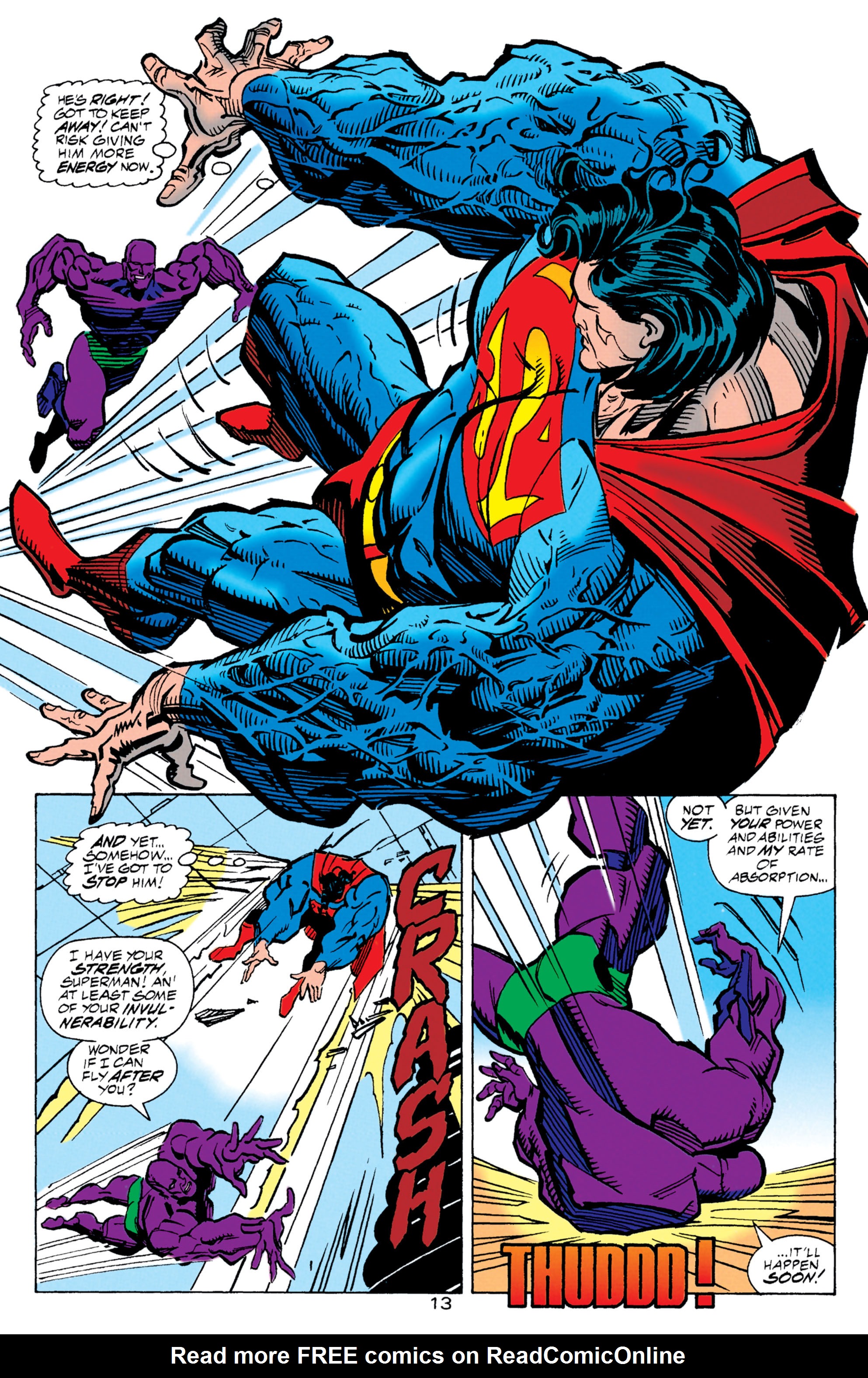 Read online Superman: The Man of Steel (1991) comic -  Issue #33 - 13
