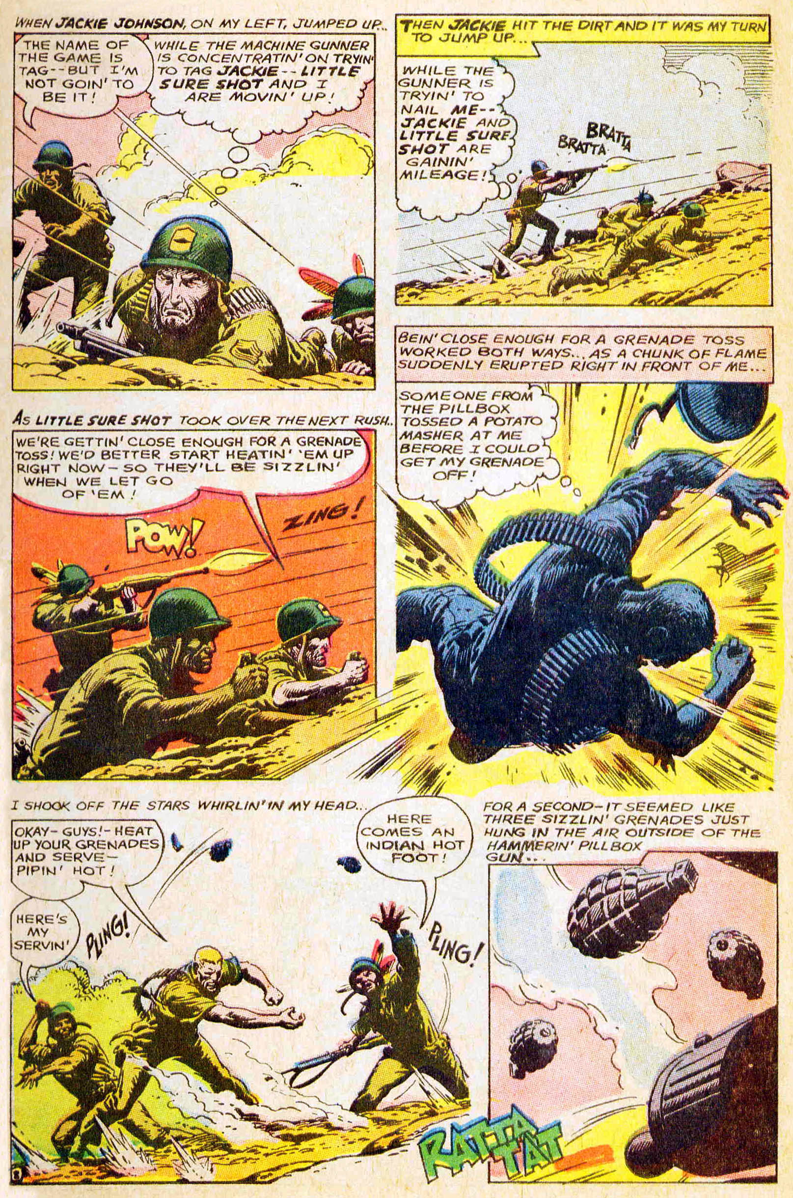 Read online Our Army at War (1952) comic -  Issue #185 - 11