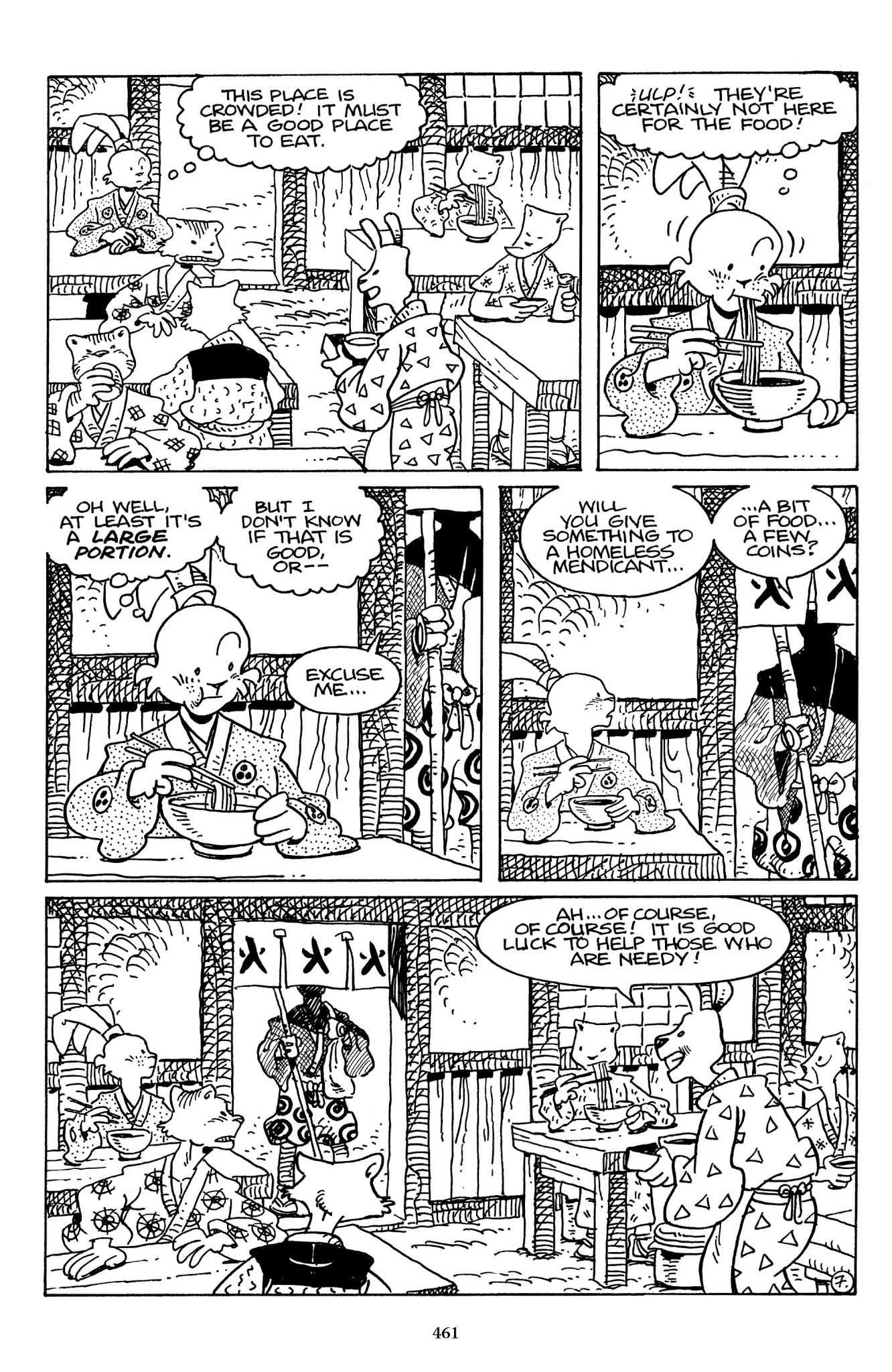 Read online The Usagi Yojimbo Saga comic -  Issue # TPB 6 - 458