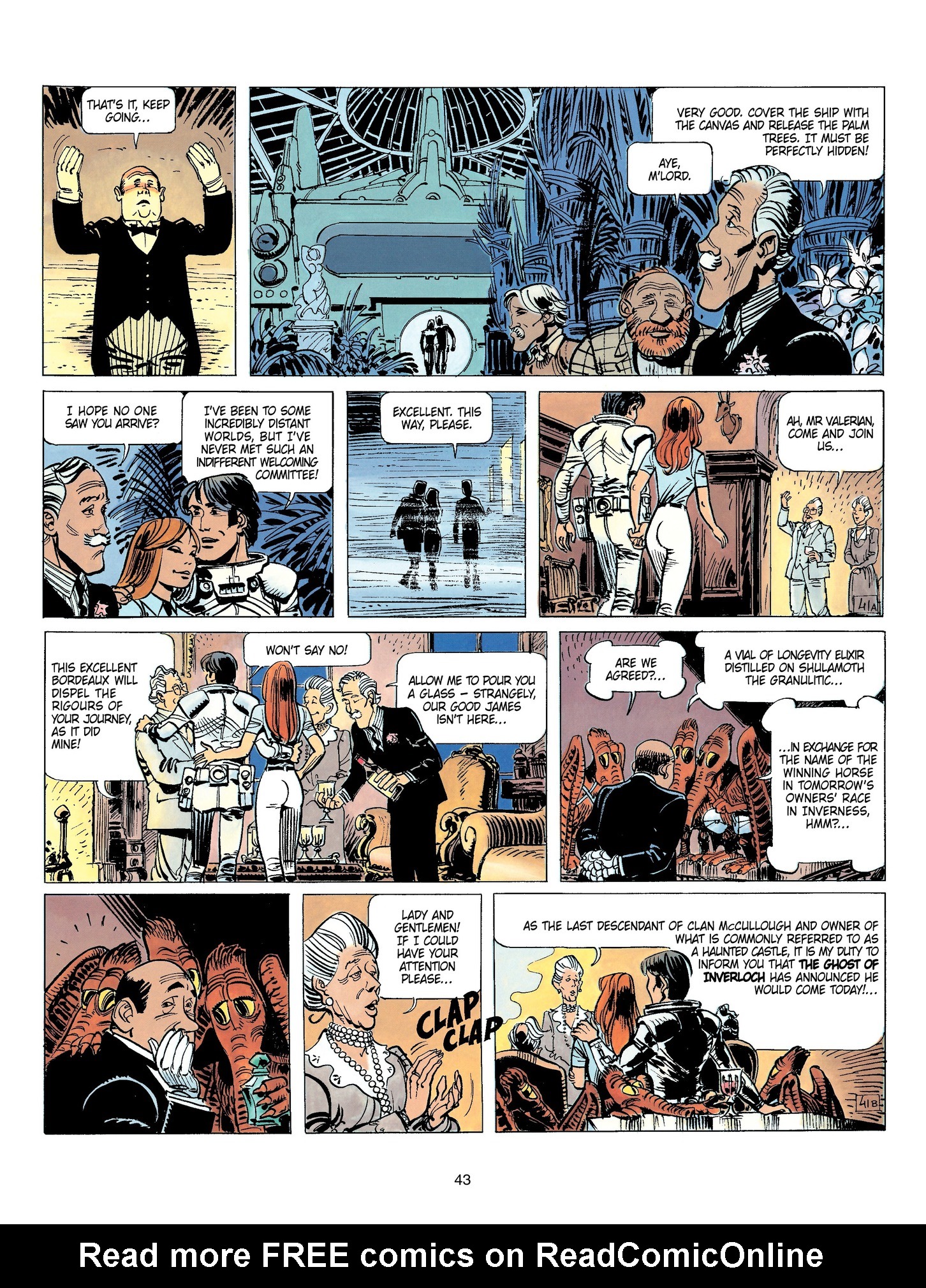 Read online Valerian and Laureline comic -  Issue #11 - 45