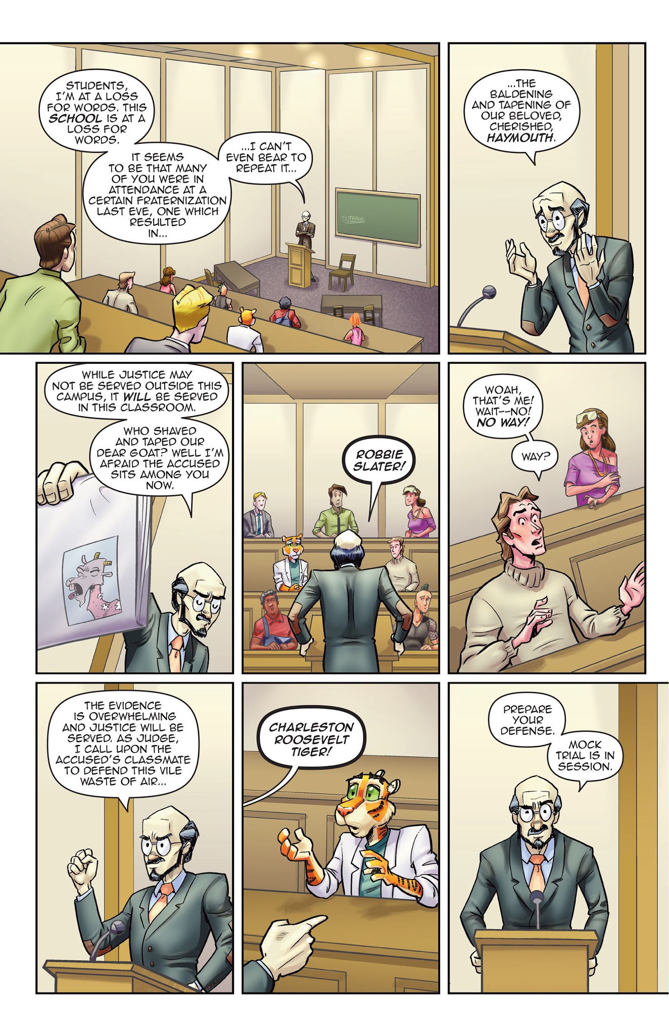 Read online Tiger Lawyer comic -  Issue #3 - 9
