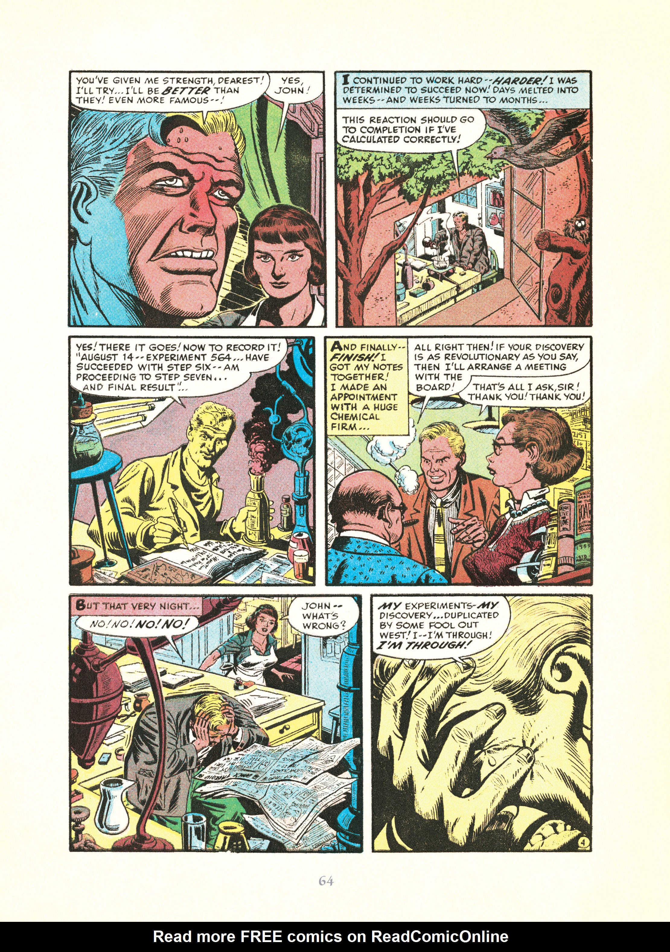 Read online Four Color Fear: Forgotten Horror Comics of the 1950s comic -  Issue # TPB (Part 1) - 64