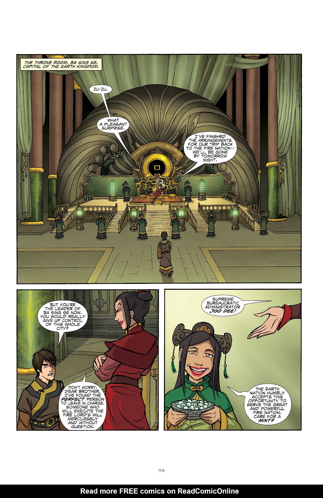 Nickelodeon Avatar: The Last Airbender–The Lost Adventures & Team Avatar Tales Library Edition issue TPB (Part 1) - Page 91