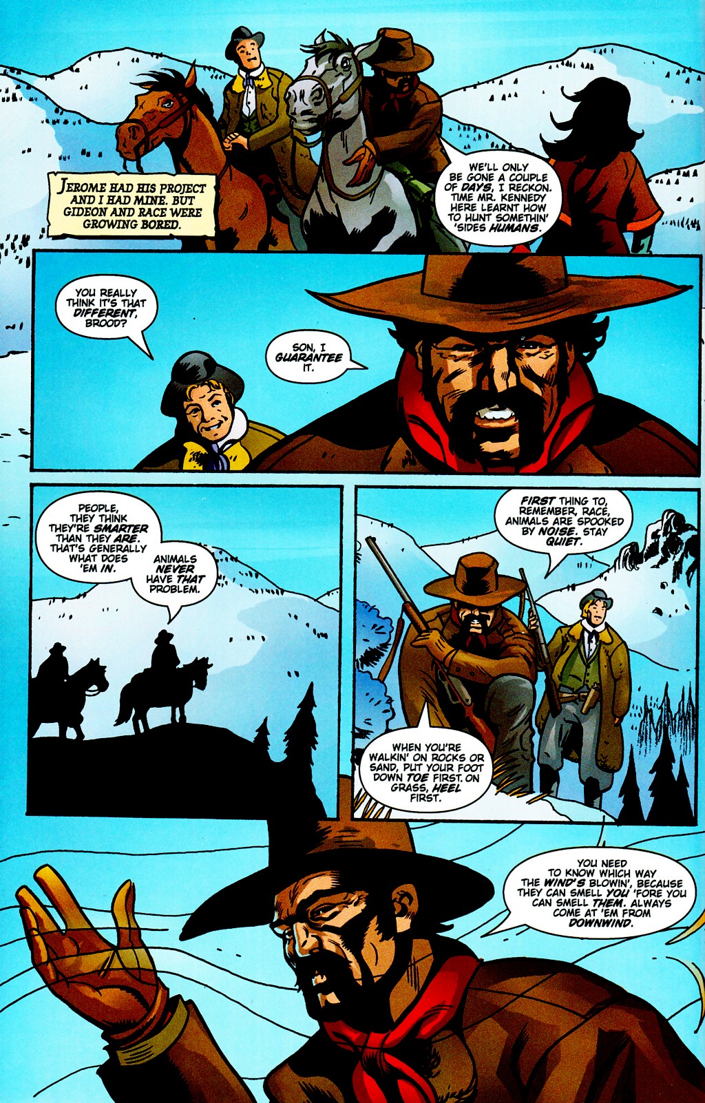 Read online Desperadoes: Epidemic! comic -  Issue # Full - 13