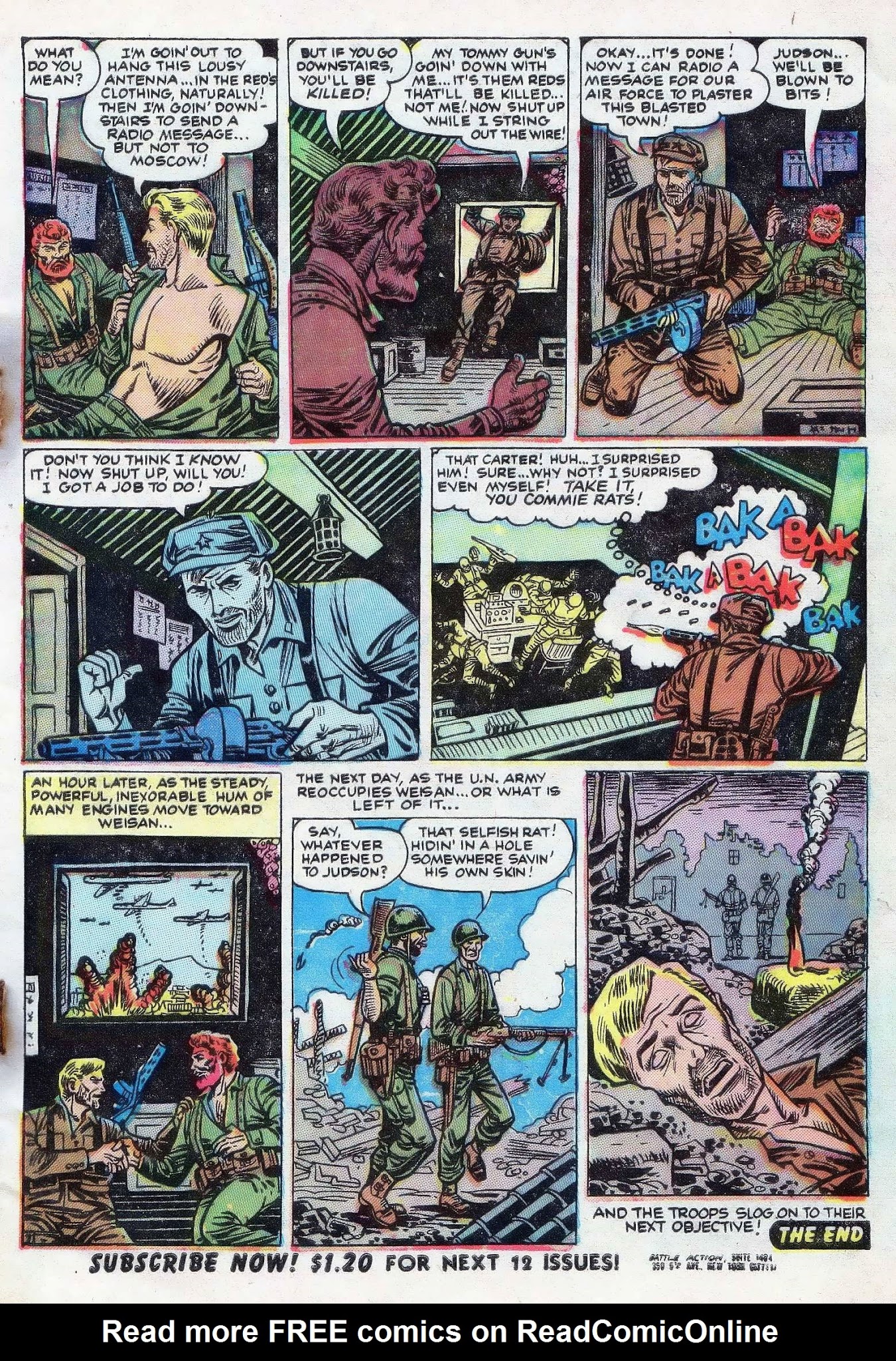 Read online Battle Action comic -  Issue #1 - 9