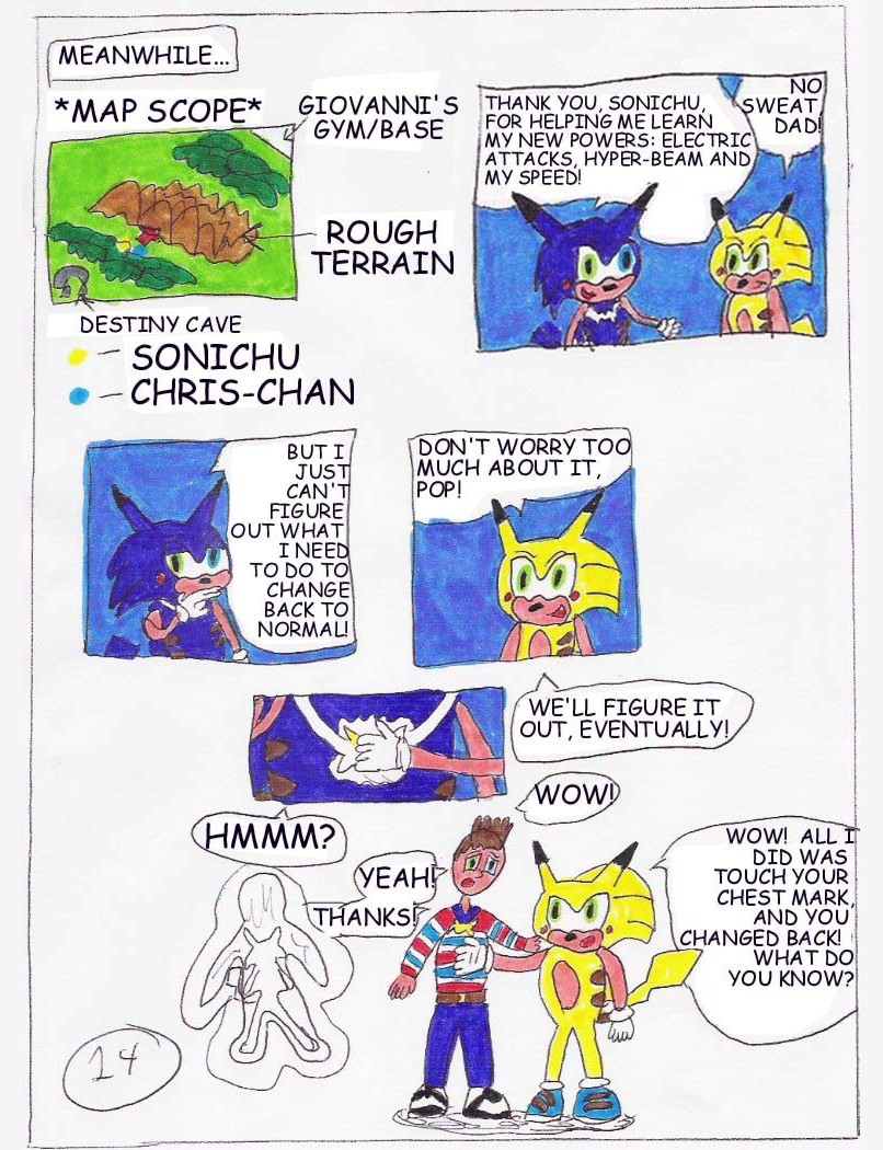 Read online Sonichu comic -  Issue #2 - 16