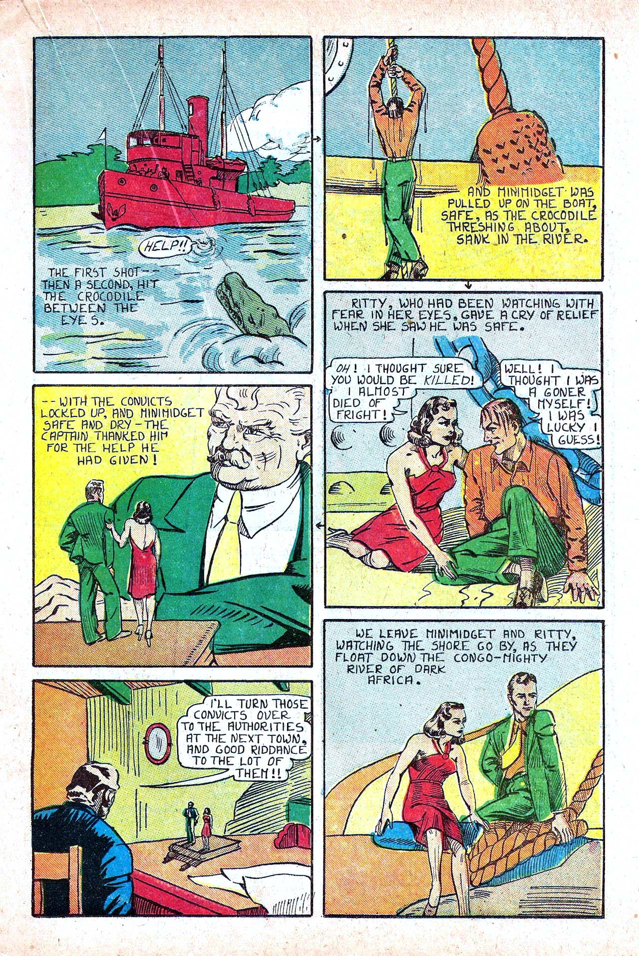 Read online Amazing Man Comics comic -  Issue #11 - 35