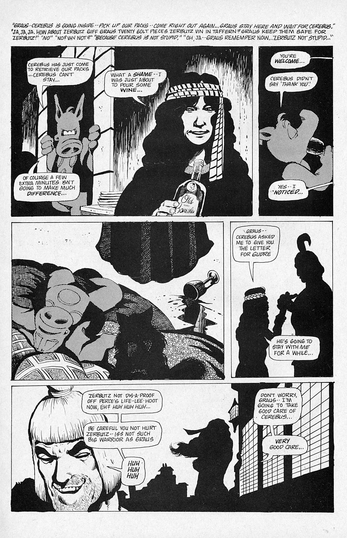 Read online Cerebus comic -  Issue #19 - 24