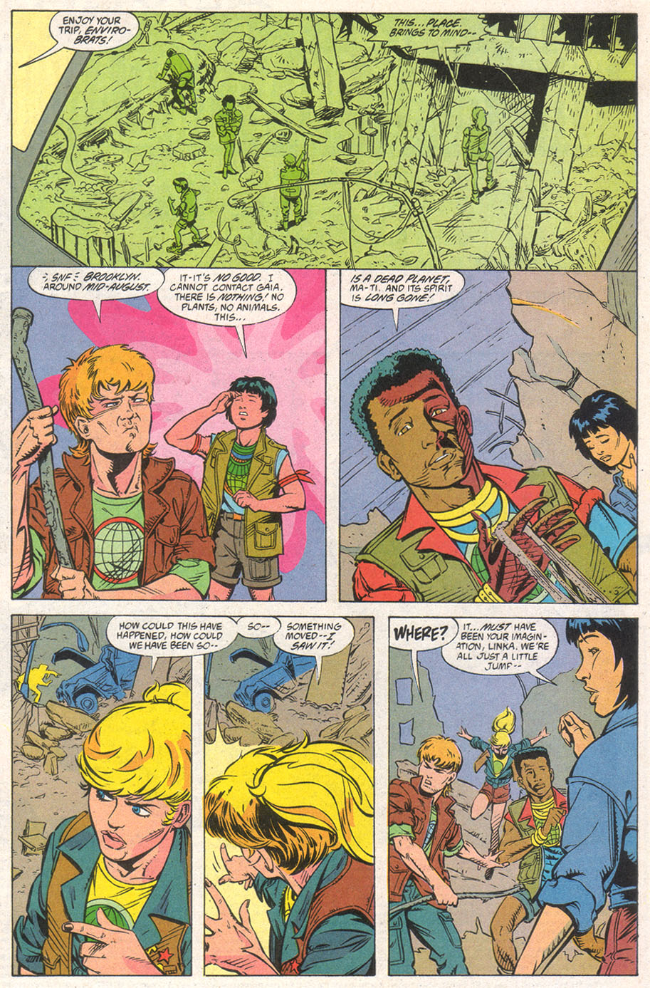 Captain Planet and the Planeteers 12 Page 21