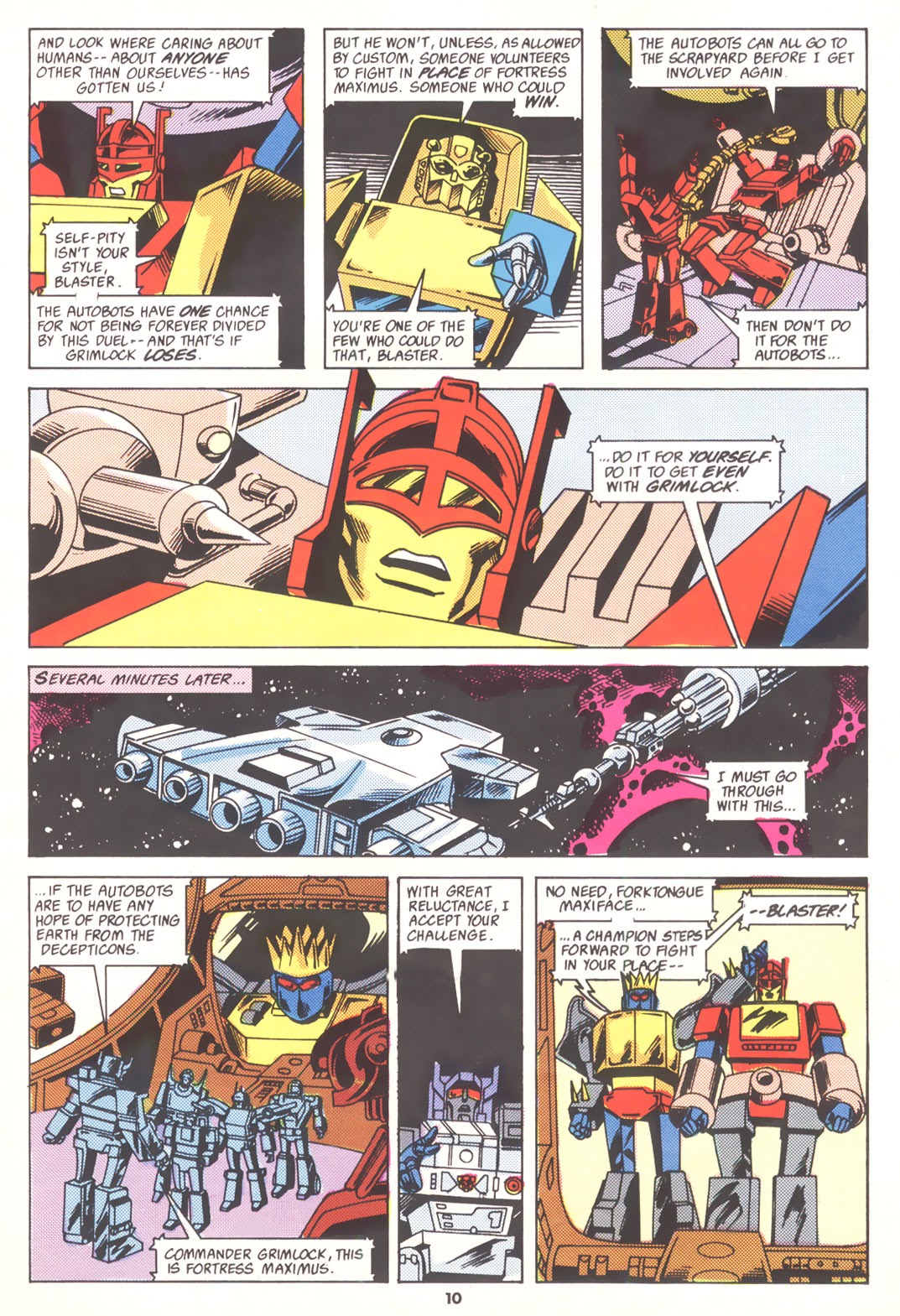 Read online The Transformers (UK) comic -  Issue #174 - 10