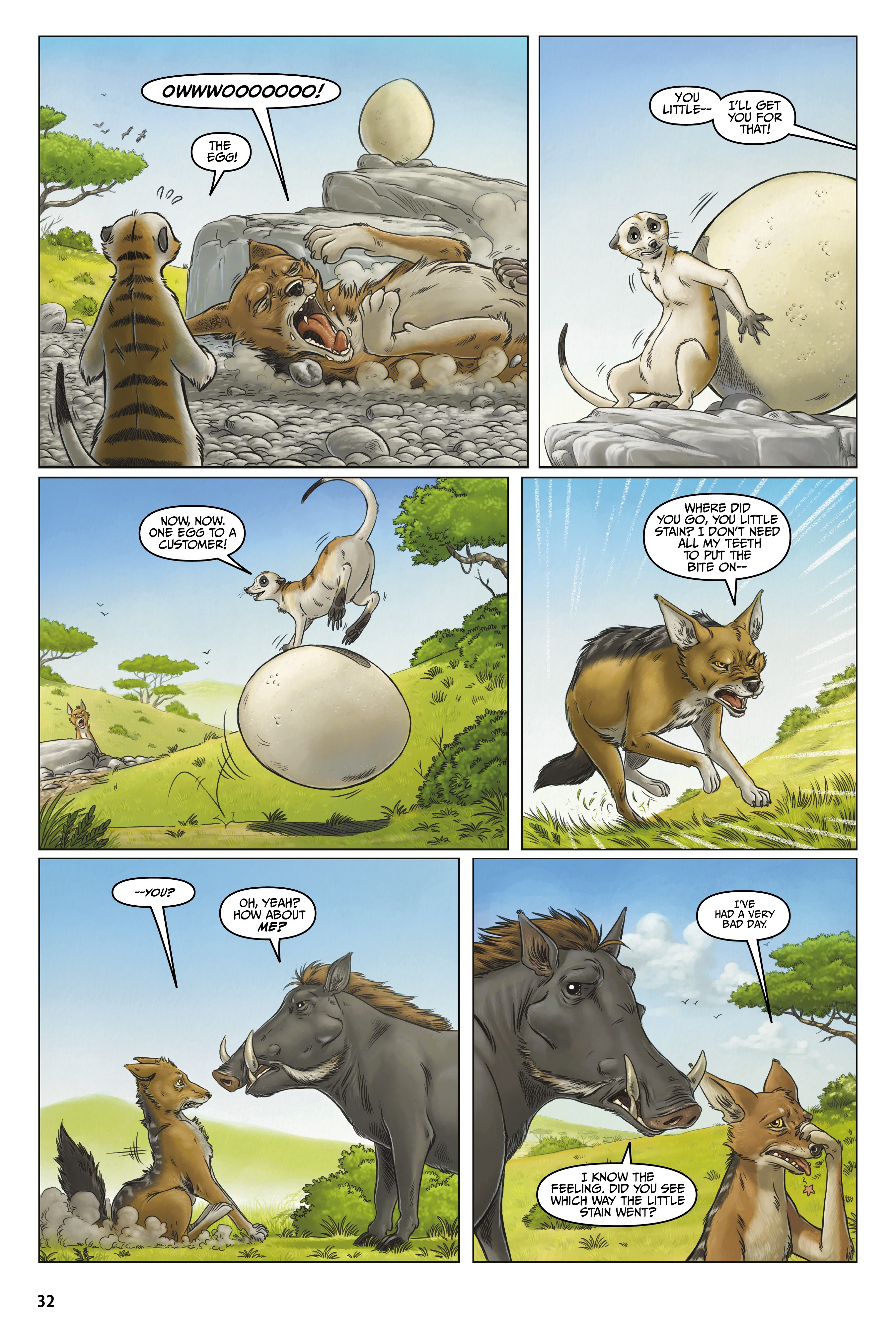 Read online Disney The Lion King: Wild Schemes and Catastrophes comic -  Issue # TPB - 33