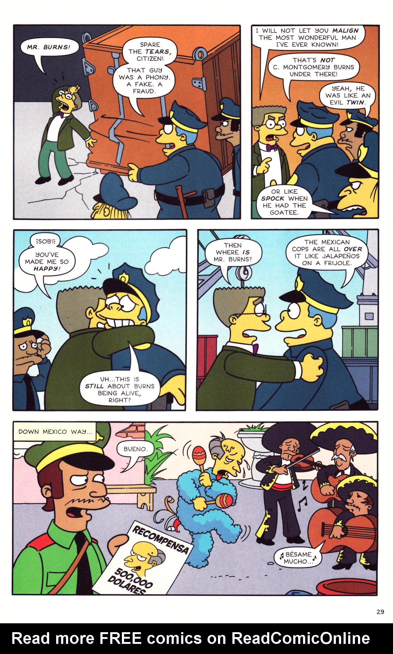 Read online Simpsons Comics comic -  Issue #133 - 24