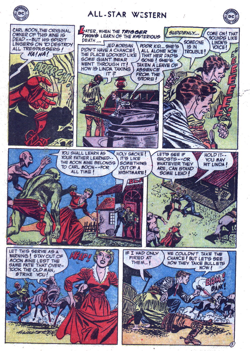 Read online All-Star Western (1951) comic -  Issue #69 - 4