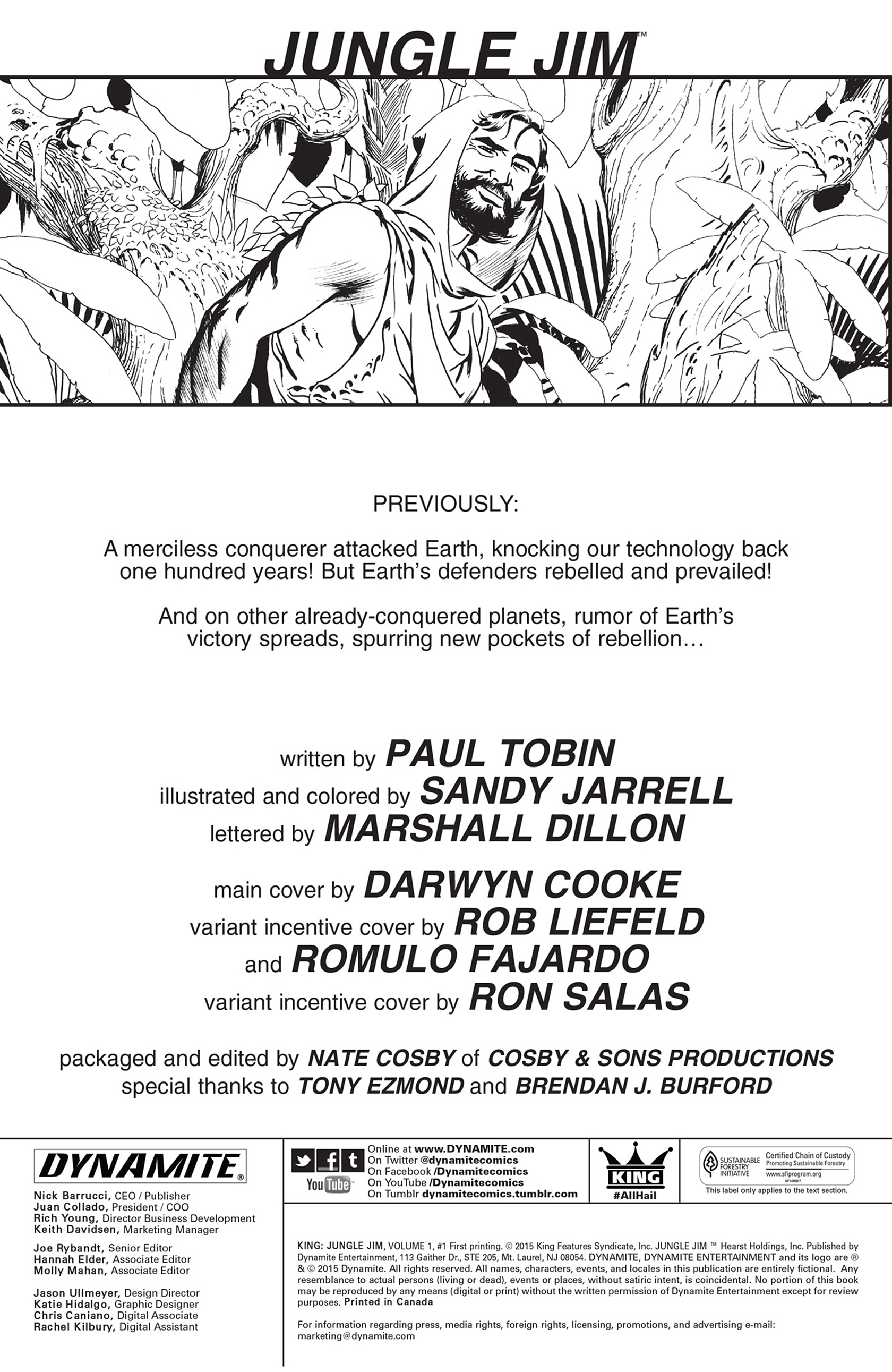 Read online King: Jungle Jim comic -  Issue #1 - 2