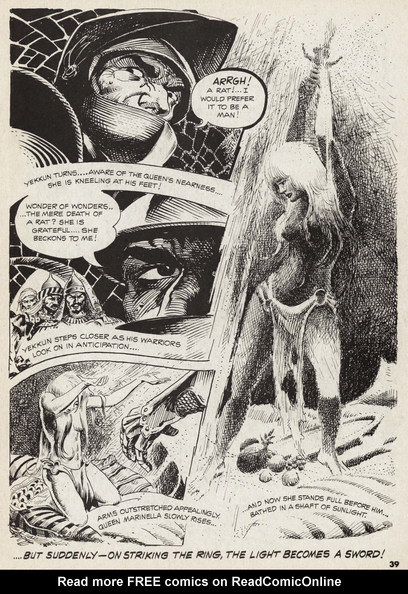 Read online Vampirella (1969) comic -  Issue #14 - 39