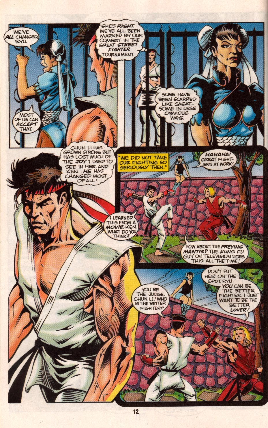 Read online Street Fighter (1994) comic -  Issue #1 - 14