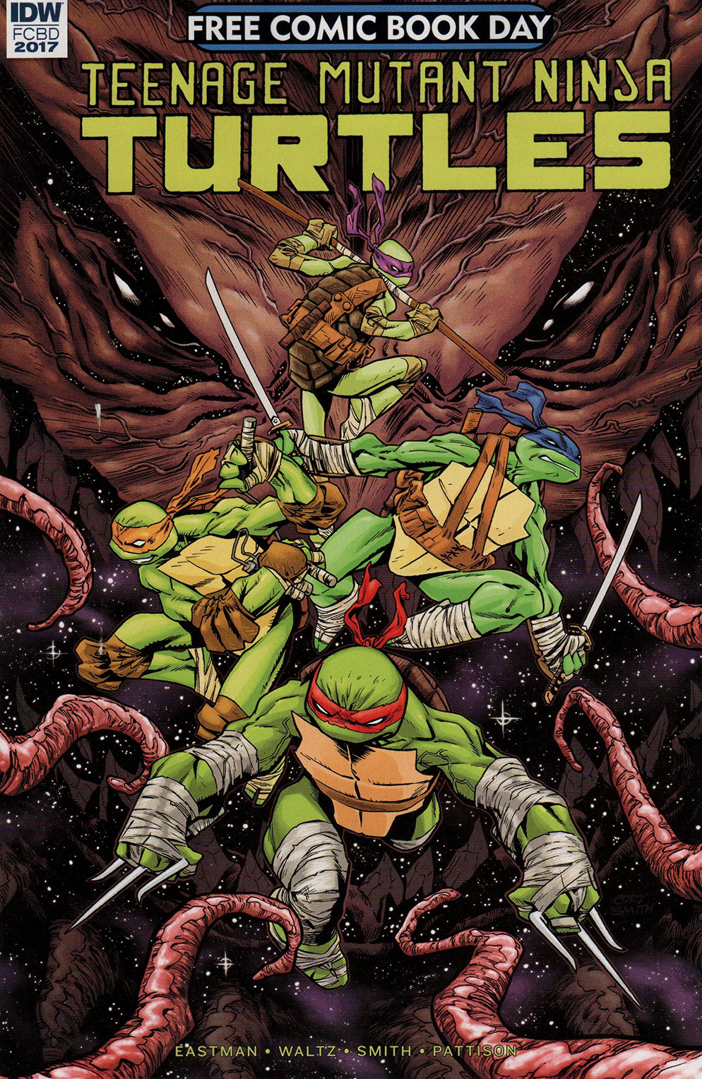 Read online Free Comic Book Day 2017 comic -  Issue # Teenage Mutant Ninja Turtles - 1