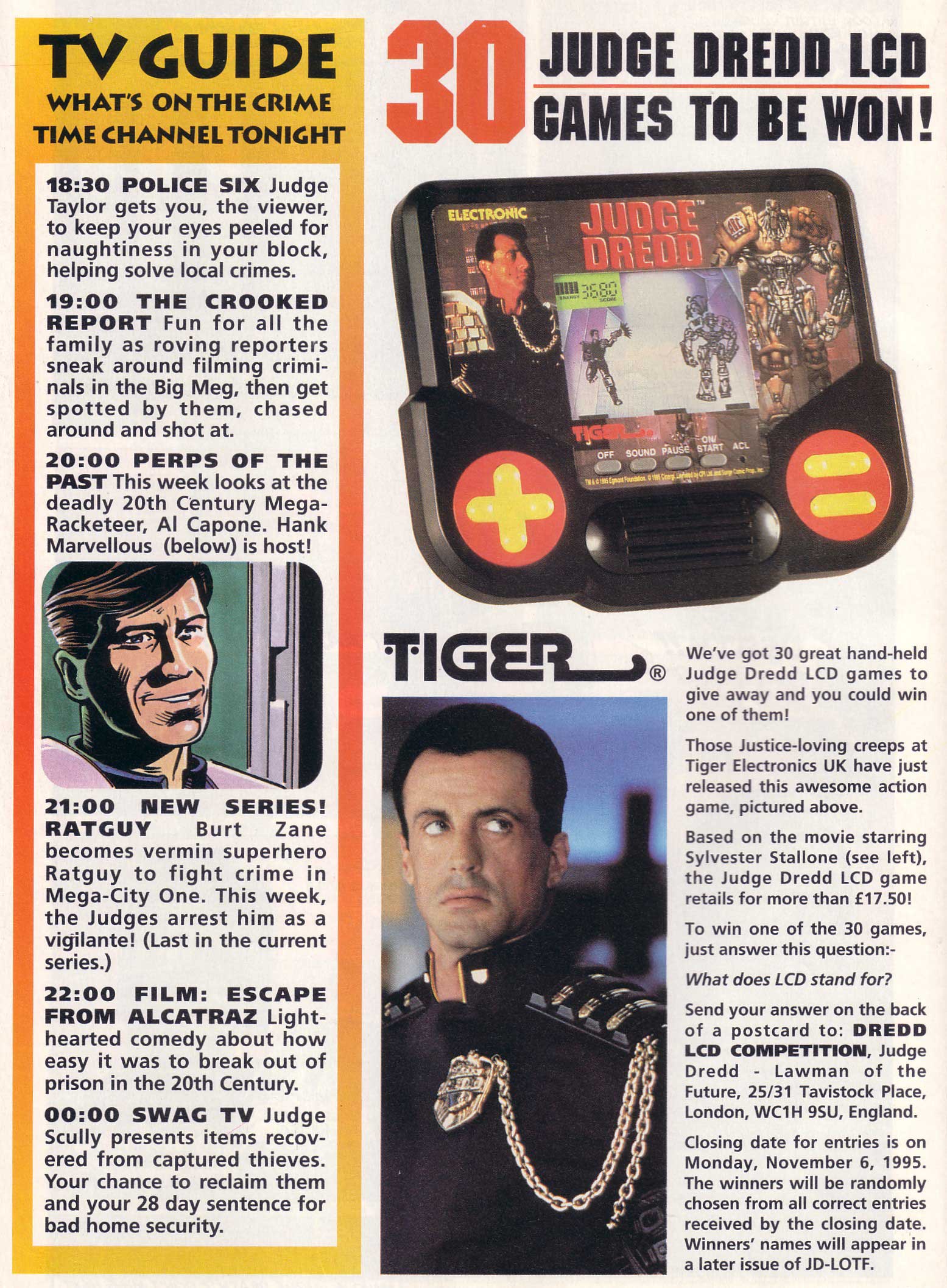 Read online Judge Dredd Lawman of the Future comic -  Issue #8 - 14