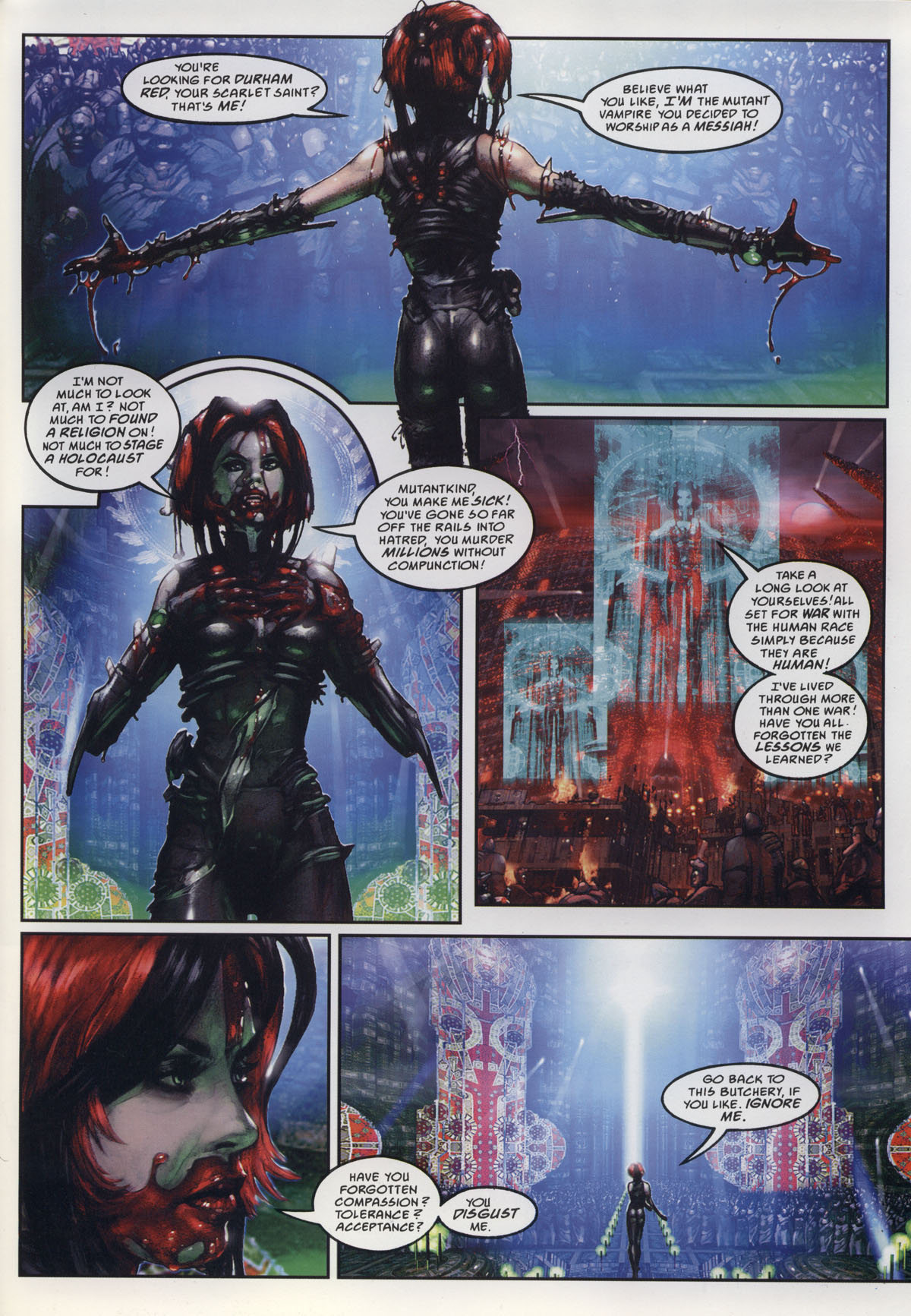 Read online Durham Red: The Scarlet Cantos comic -  Issue # TPB - 73