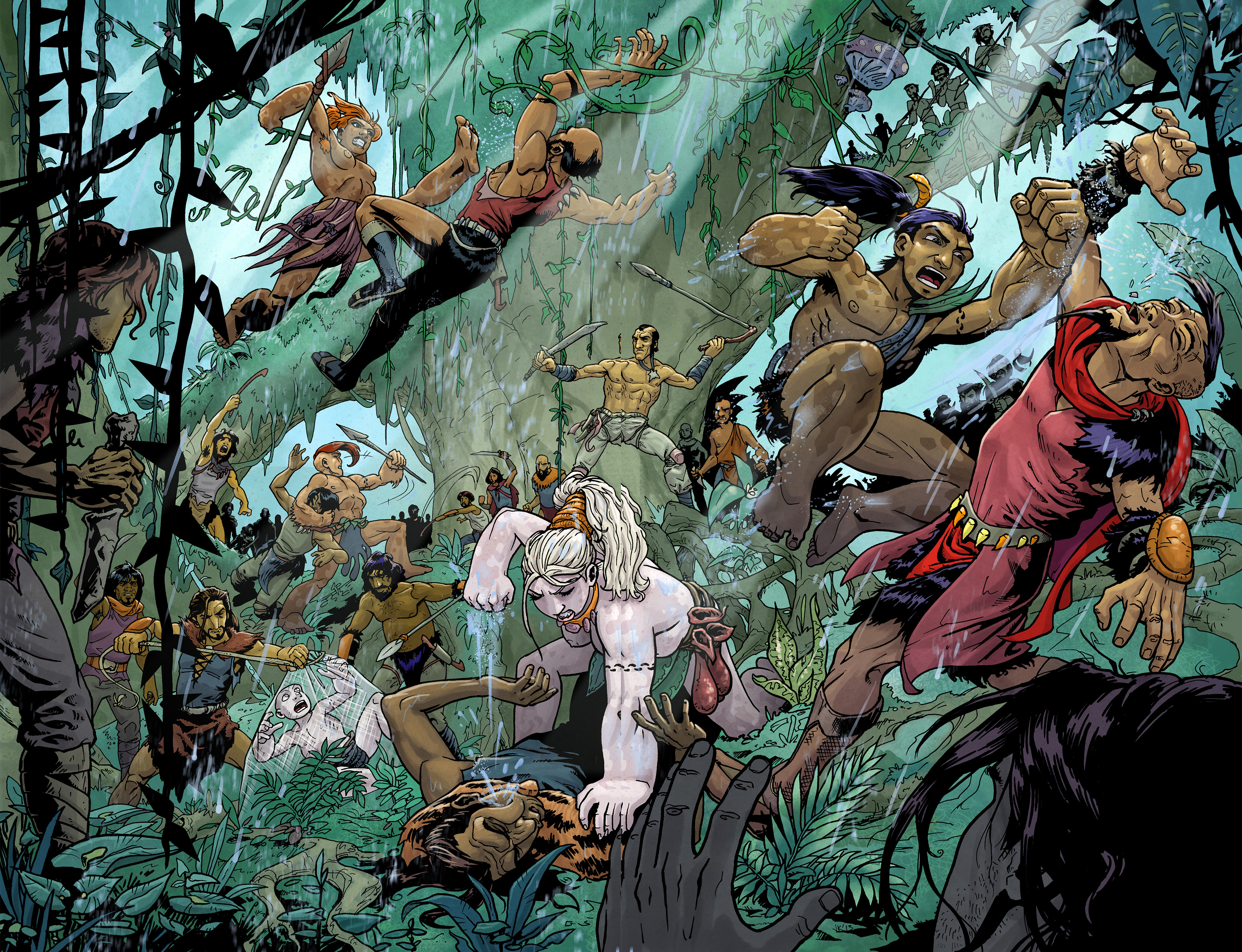 Read online Hominids comic -  Issue #4 - 22