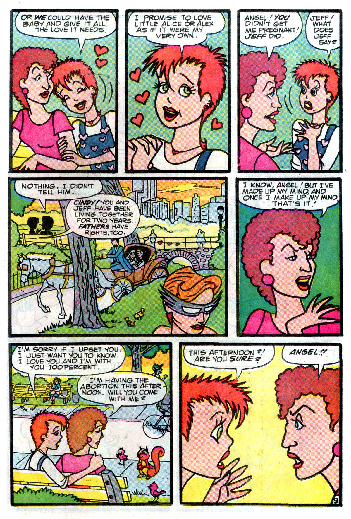 Read online Angel Love comic -  Issue #3 - 10