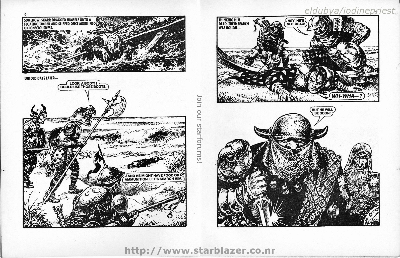 Read online Starblazer comic -  Issue #213 - 5