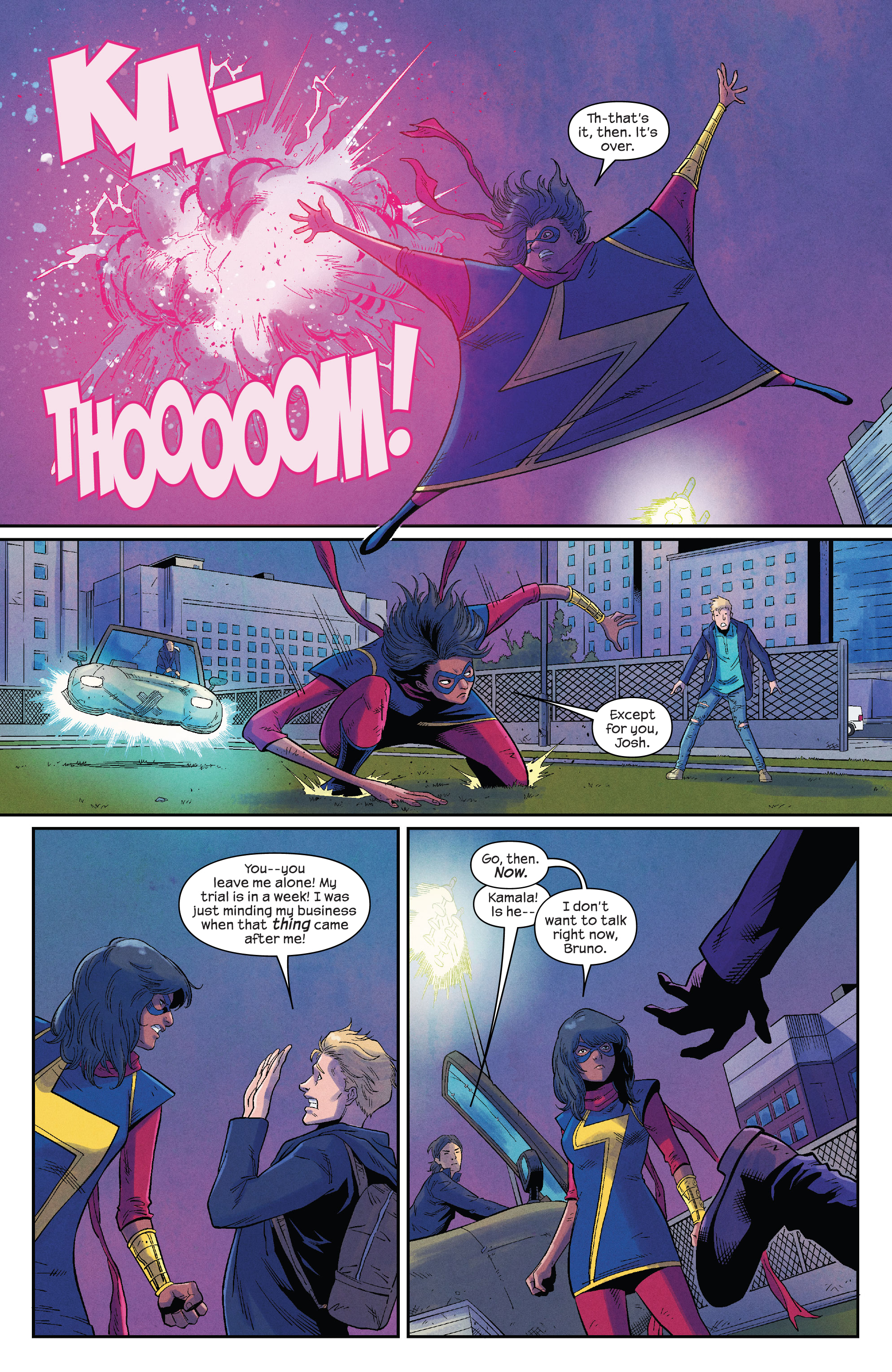 Read online Magnificent Ms. Marvel comic -  Issue #12 - 18
