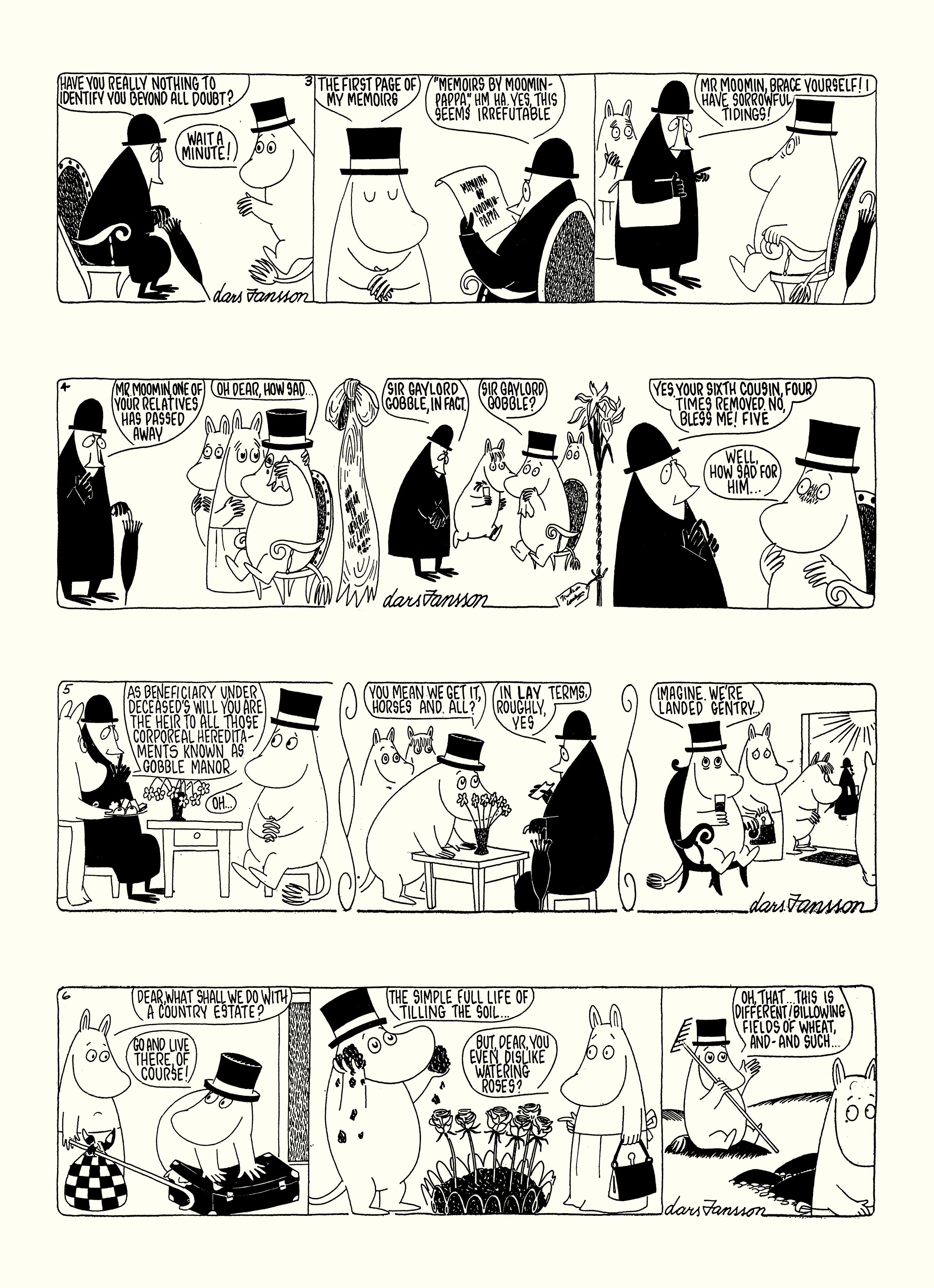 Read online Moomin: The Complete Lars Jansson Comic Strip comic -  Issue # TPB 7 - 49