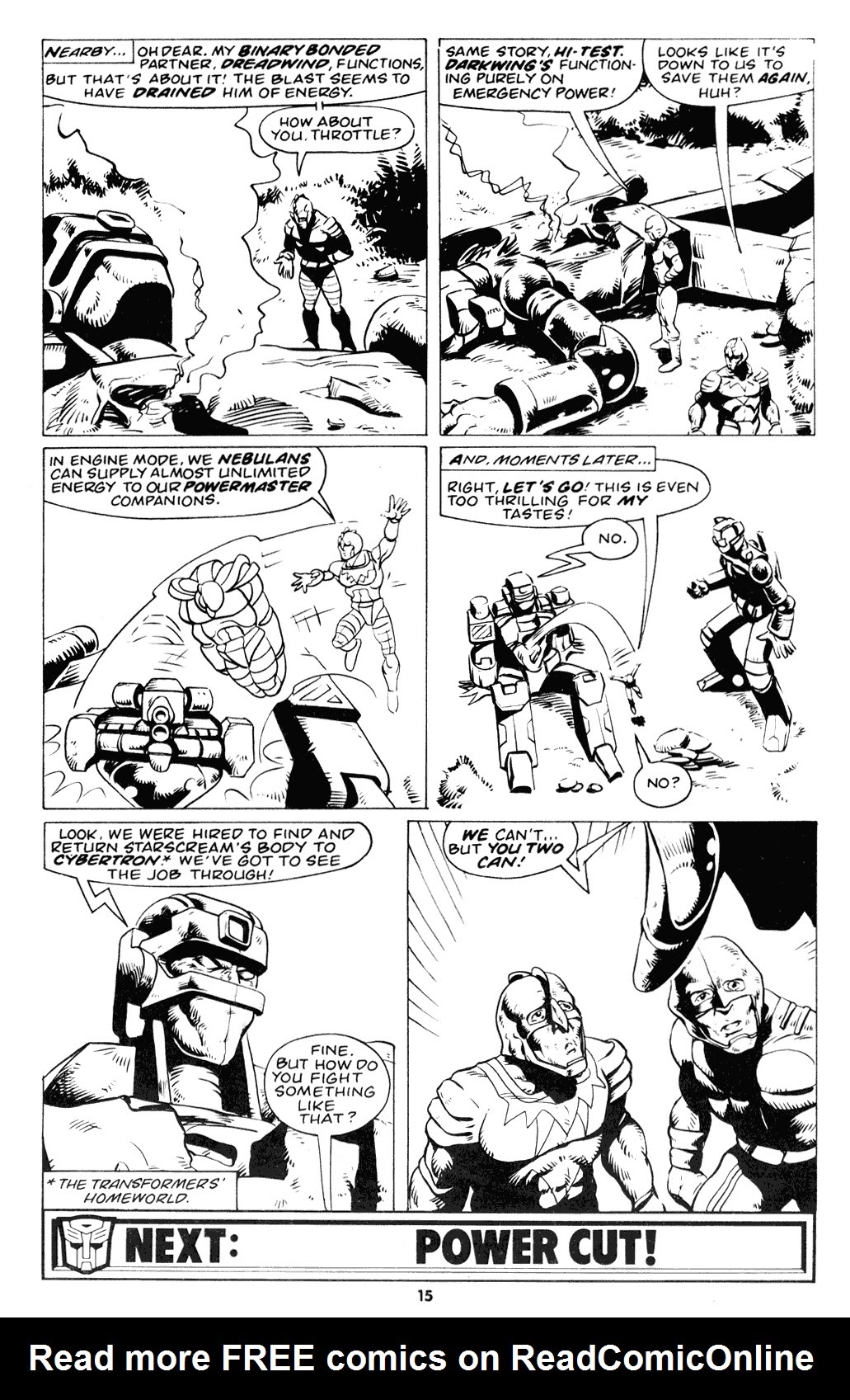 Read online The Transformers (UK) comic -  Issue #217 - 14
