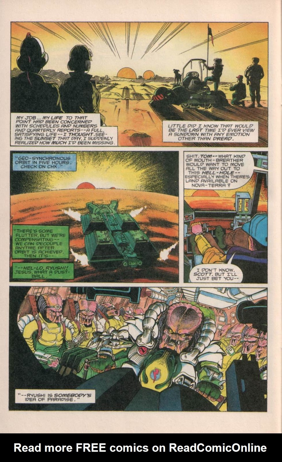 Aliens vs. Predator issue 1 - Page 12
