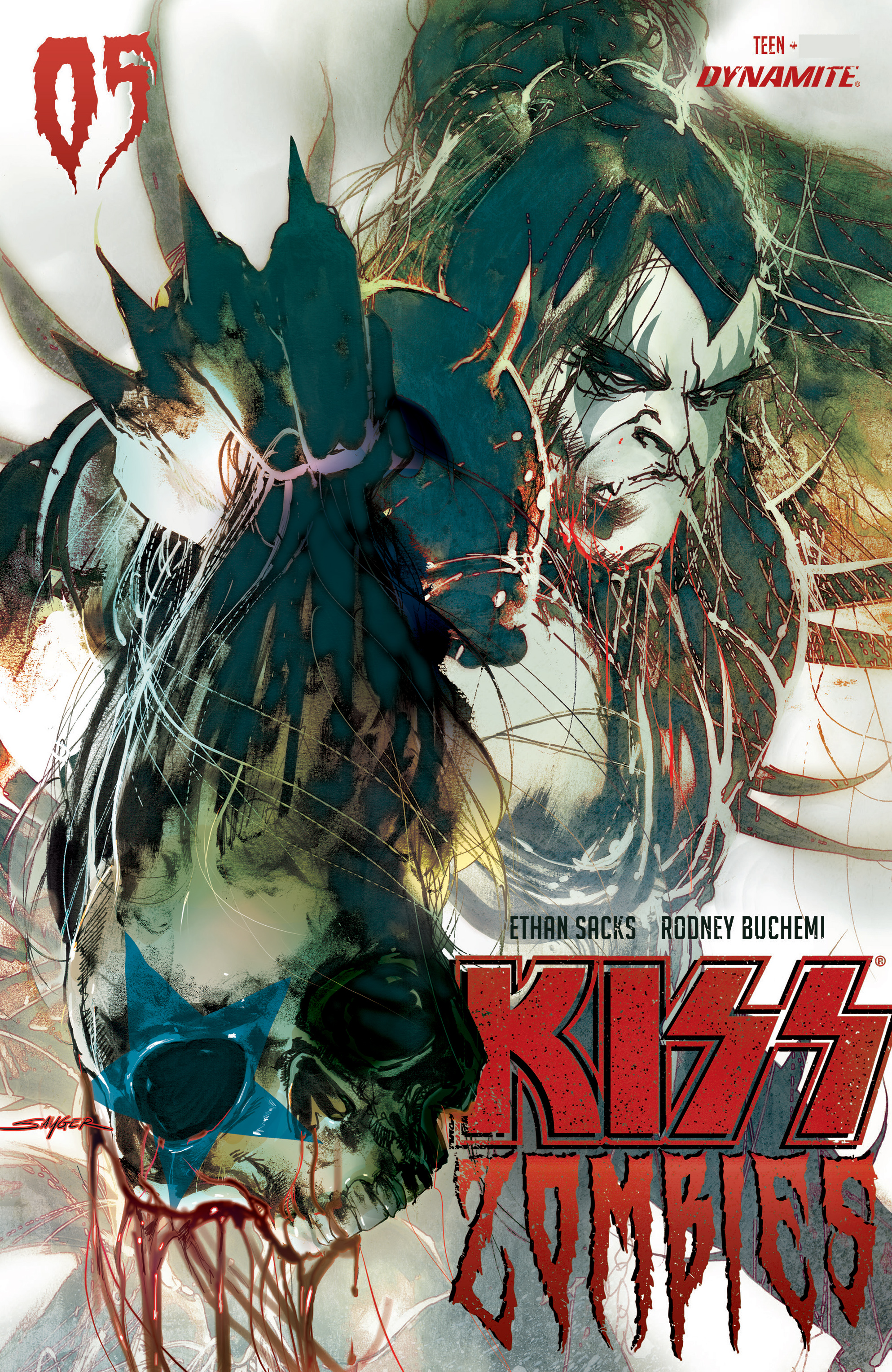 Read online Kiss: Zombies comic -  Issue #5 - 2