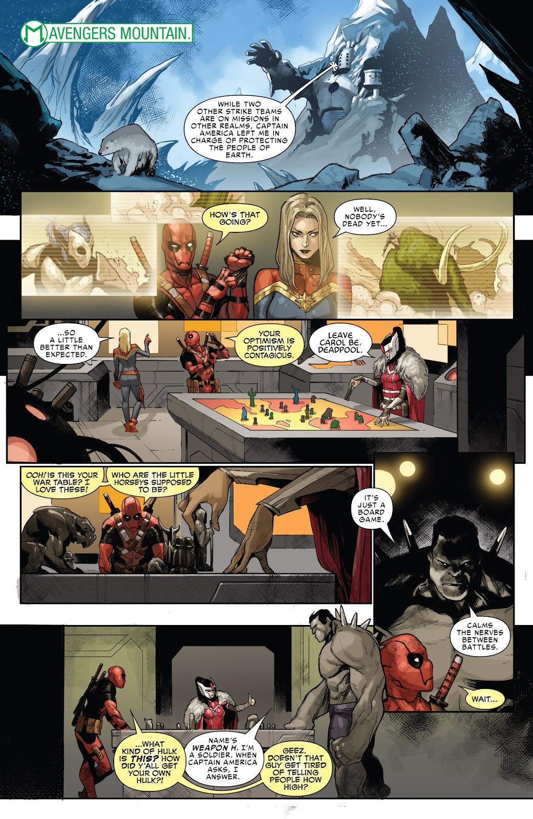 War Of The Realms Strikeforce issue The War Avengers - Page 10