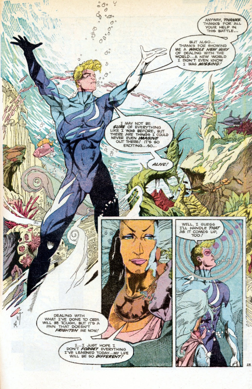 Aquaman (1986) Issue #4 #4 - English 28