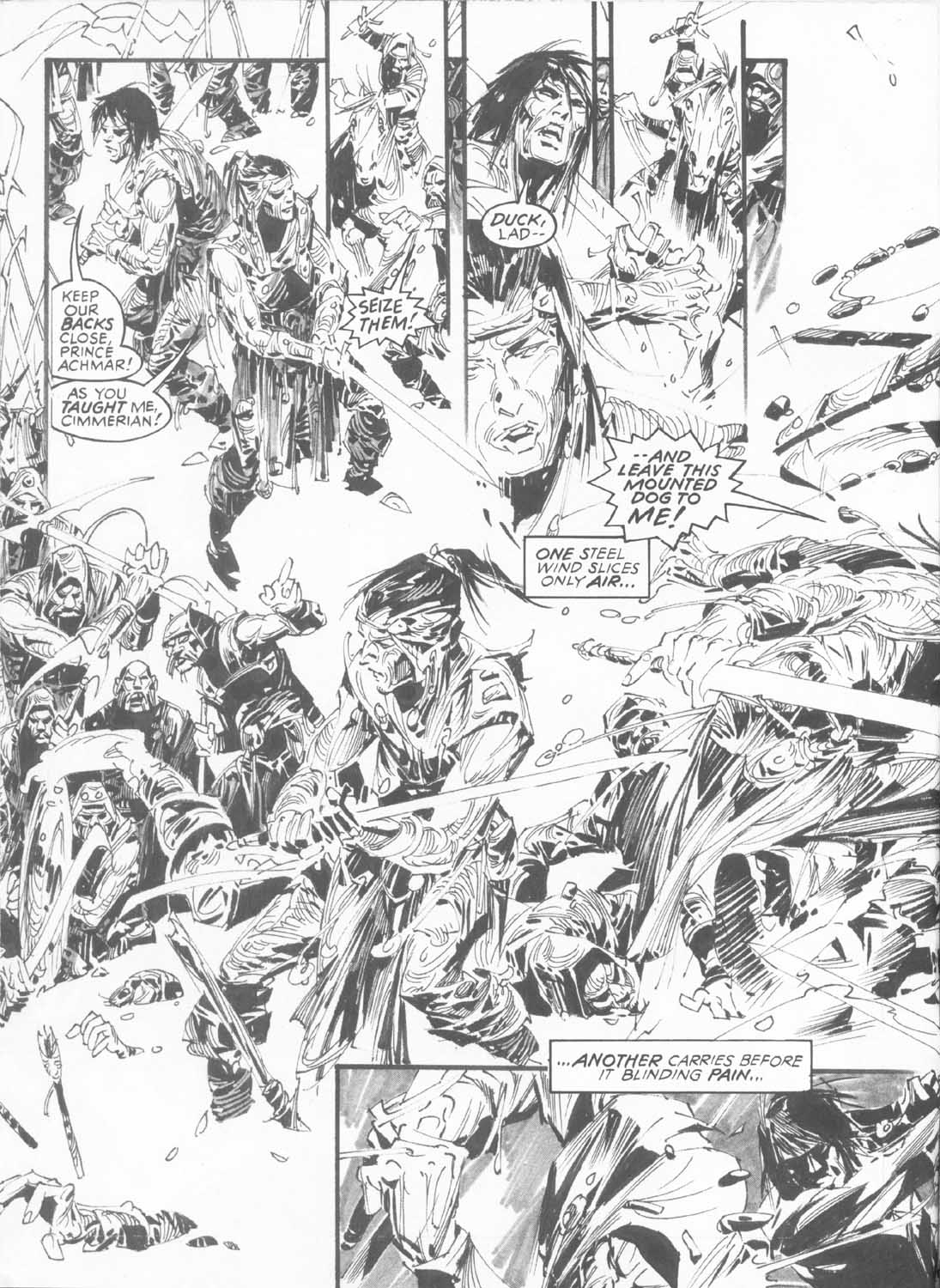 Read online The Savage Sword Of Conan comic -  Issue #228 - 6