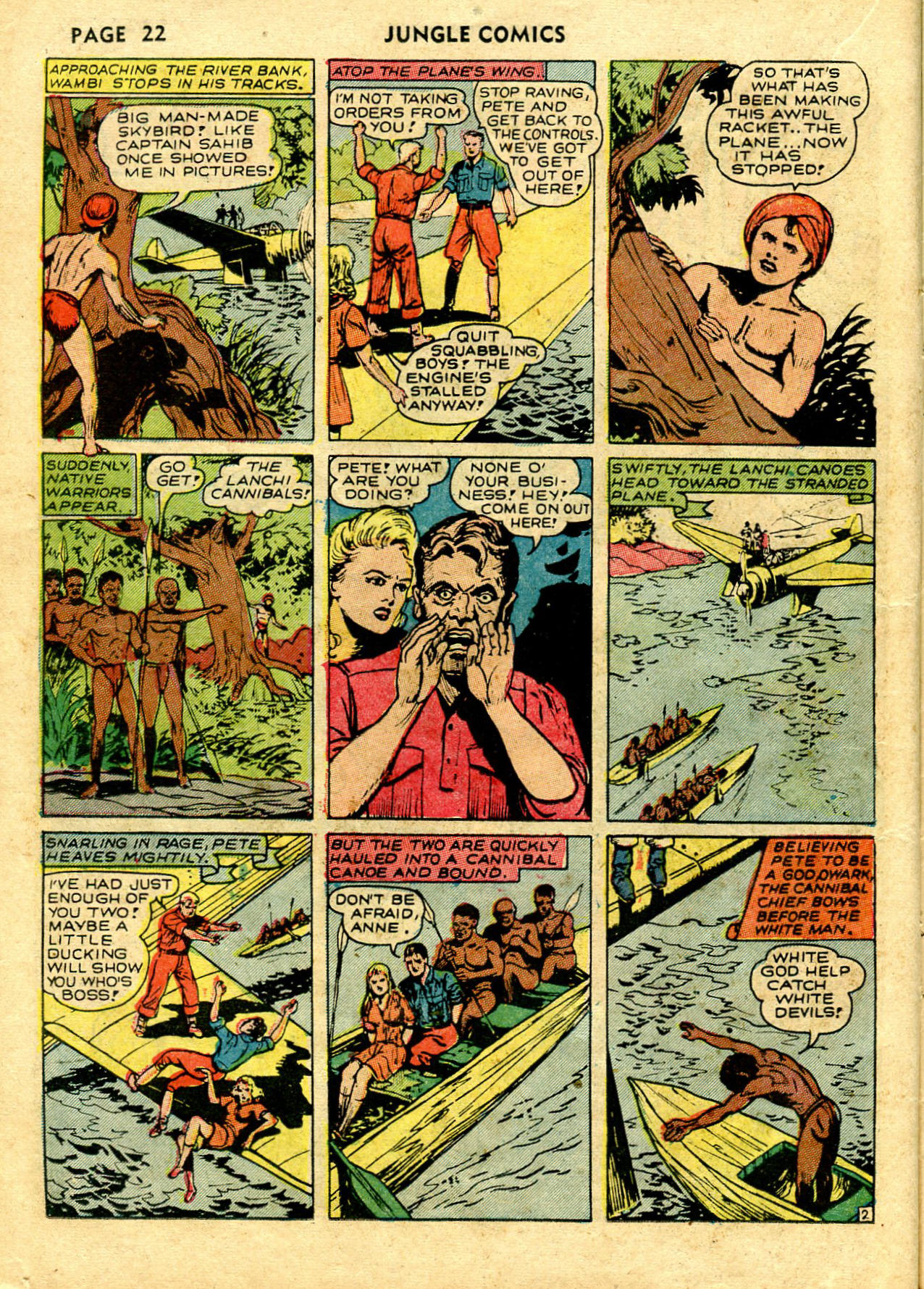 Read online Jungle Comics comic -  Issue #28 - 25